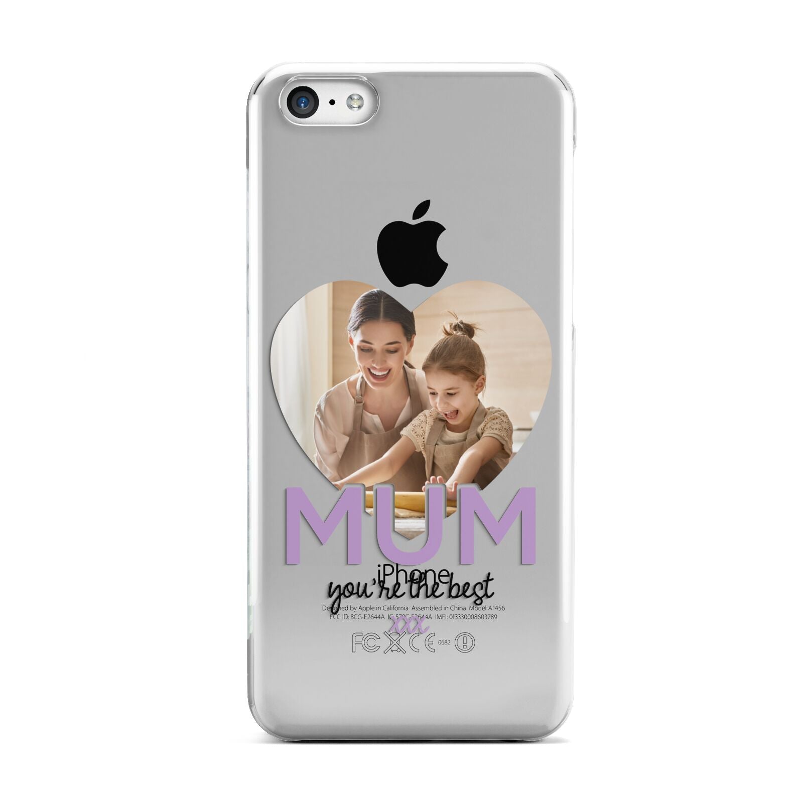 Mothers Day Heart Photo Apple iPhone 5c Case