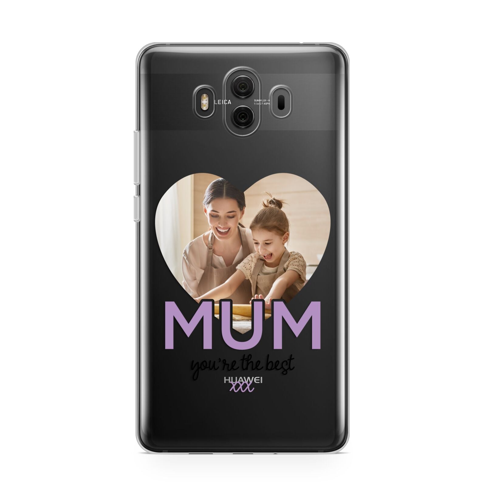 Mothers Day Heart Photo Huawei Mate 10 Protective Phone Case