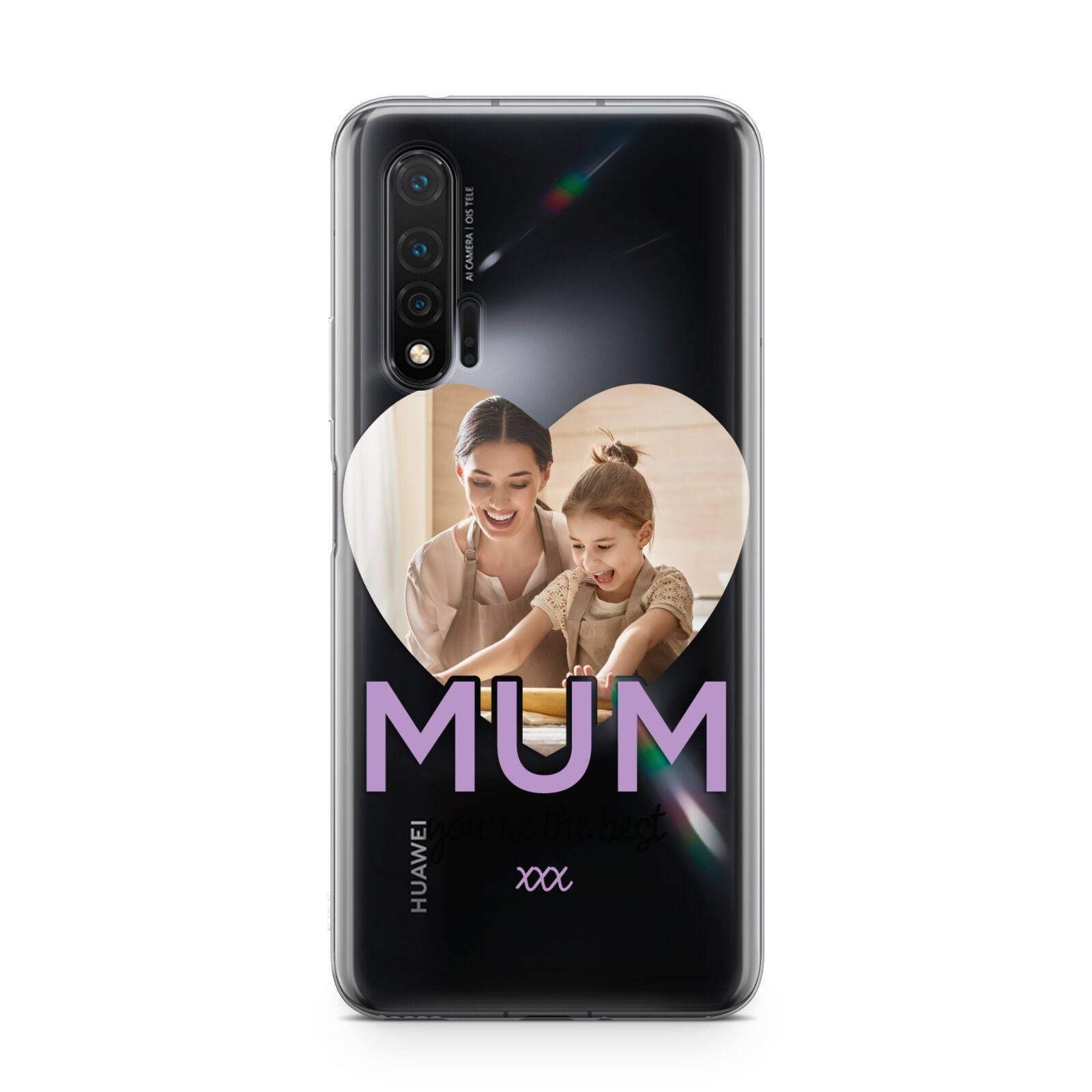 Mothers Day Heart Photo Huawei Nova 6 Phone Case