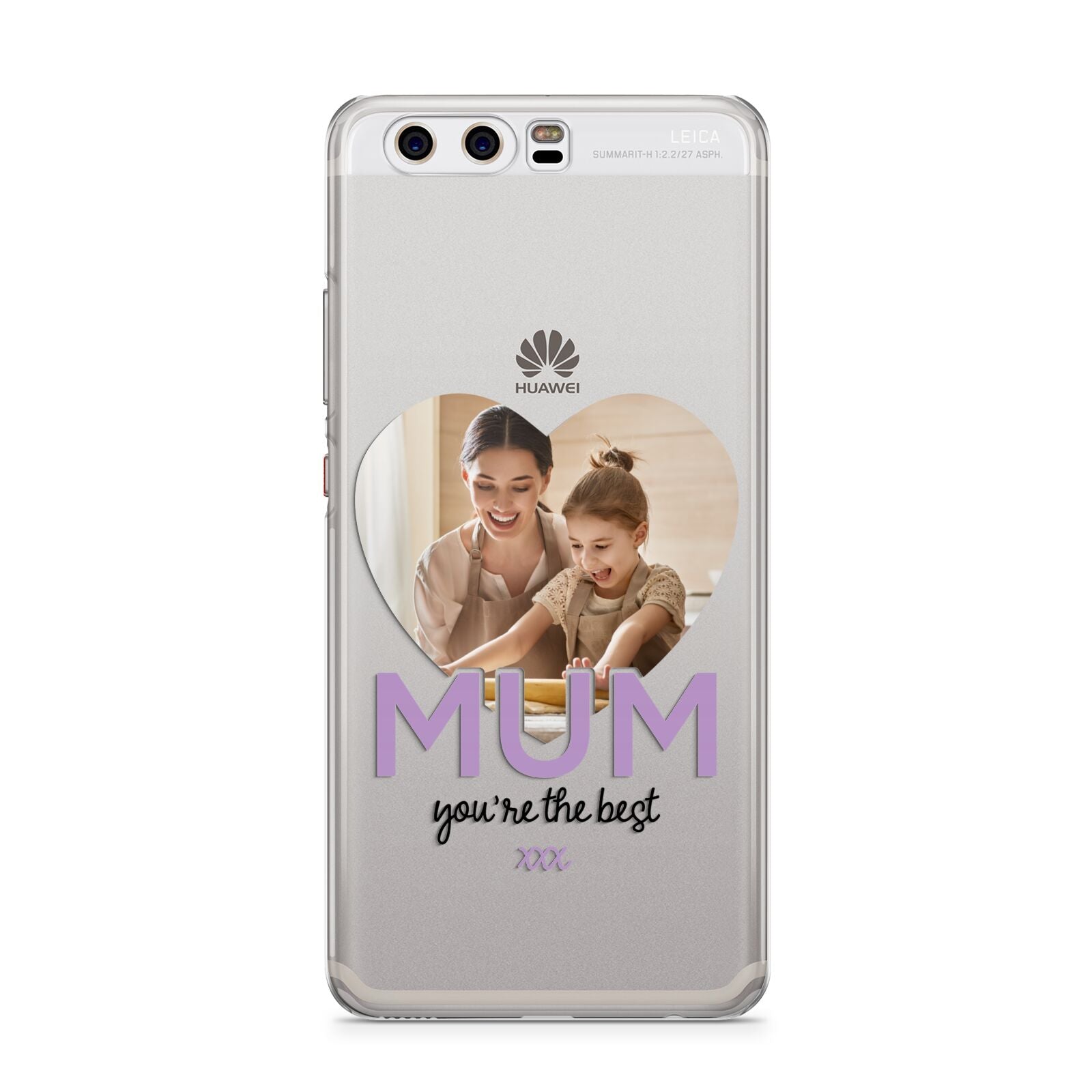 Mothers Day Heart Photo Huawei P10 Phone Case