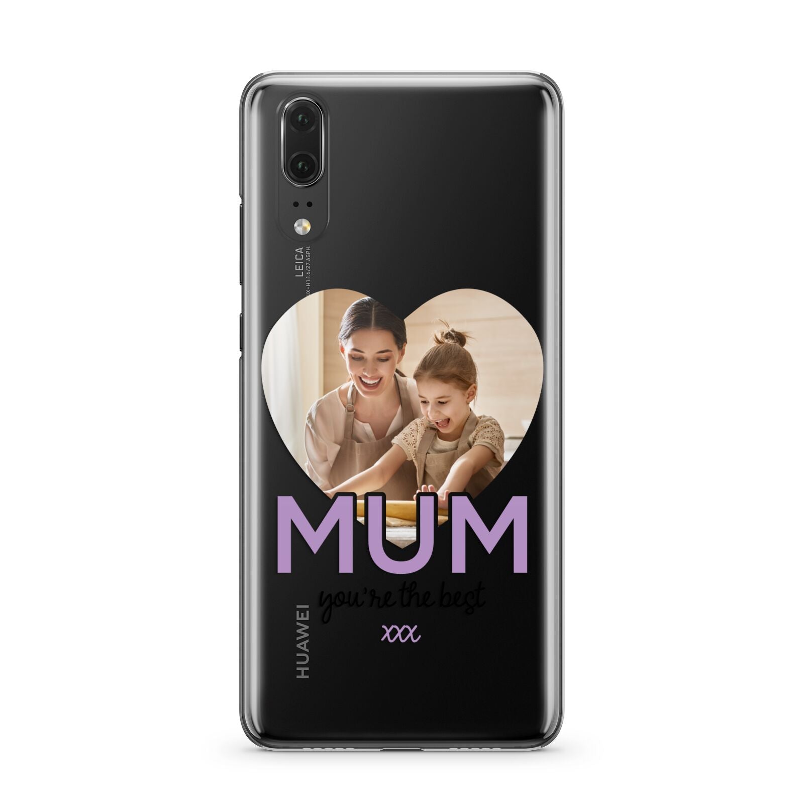 Mothers Day Heart Photo Huawei P20 Phone Case