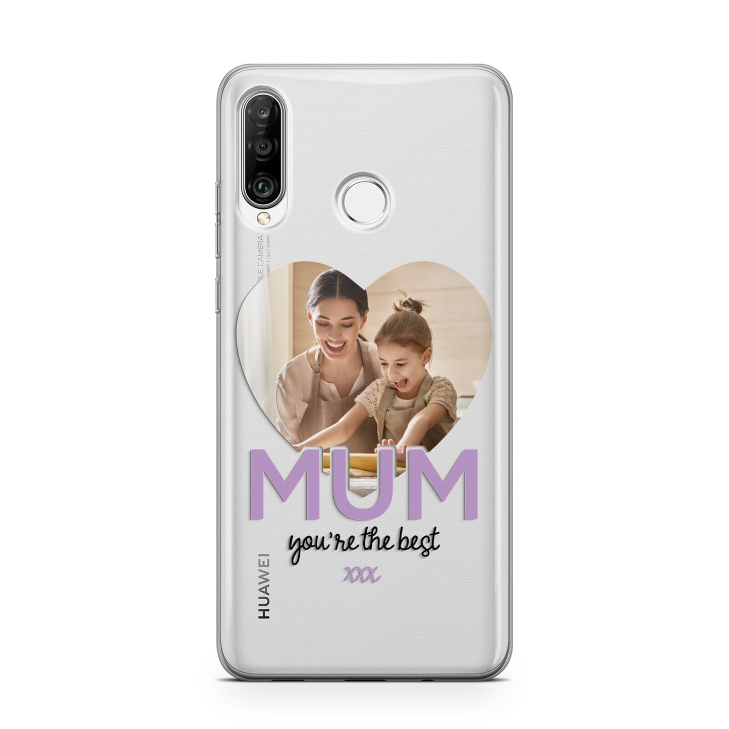 Mothers Day Heart Photo Huawei P30 Lite Phone Case