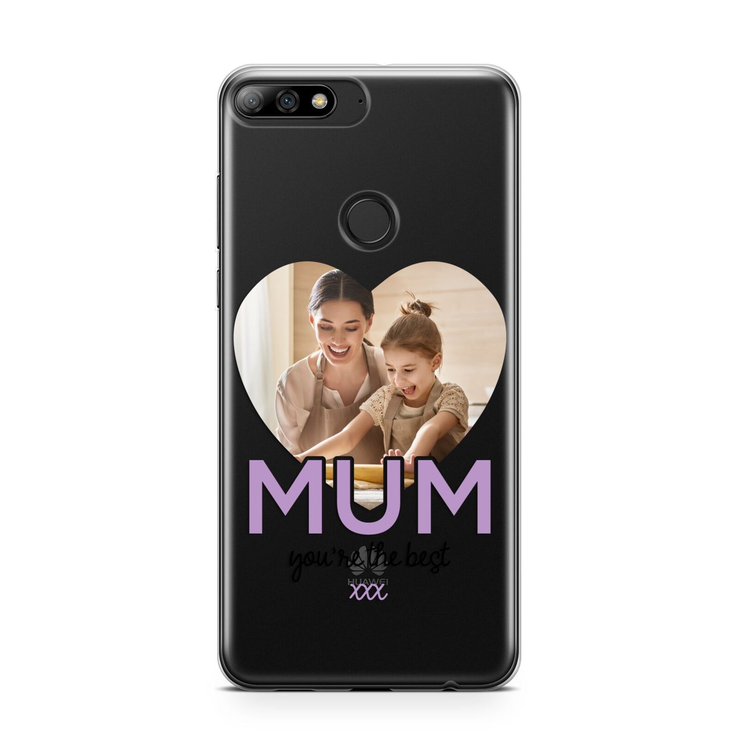 Mothers Day Heart Photo Huawei Y7 2018