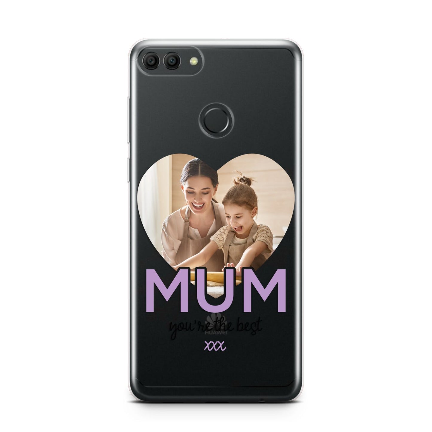 Mothers Day Heart Photo Huawei Y9 2018