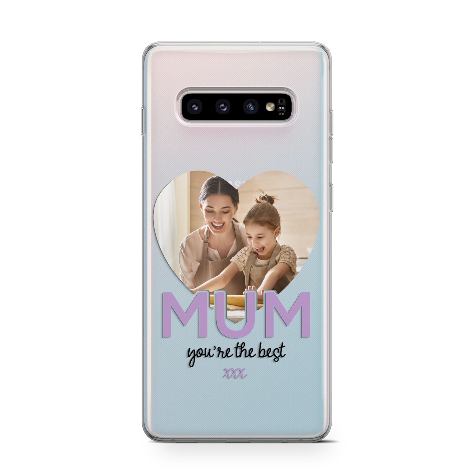 Mothers Day Heart Photo Protective Samsung Galaxy Case