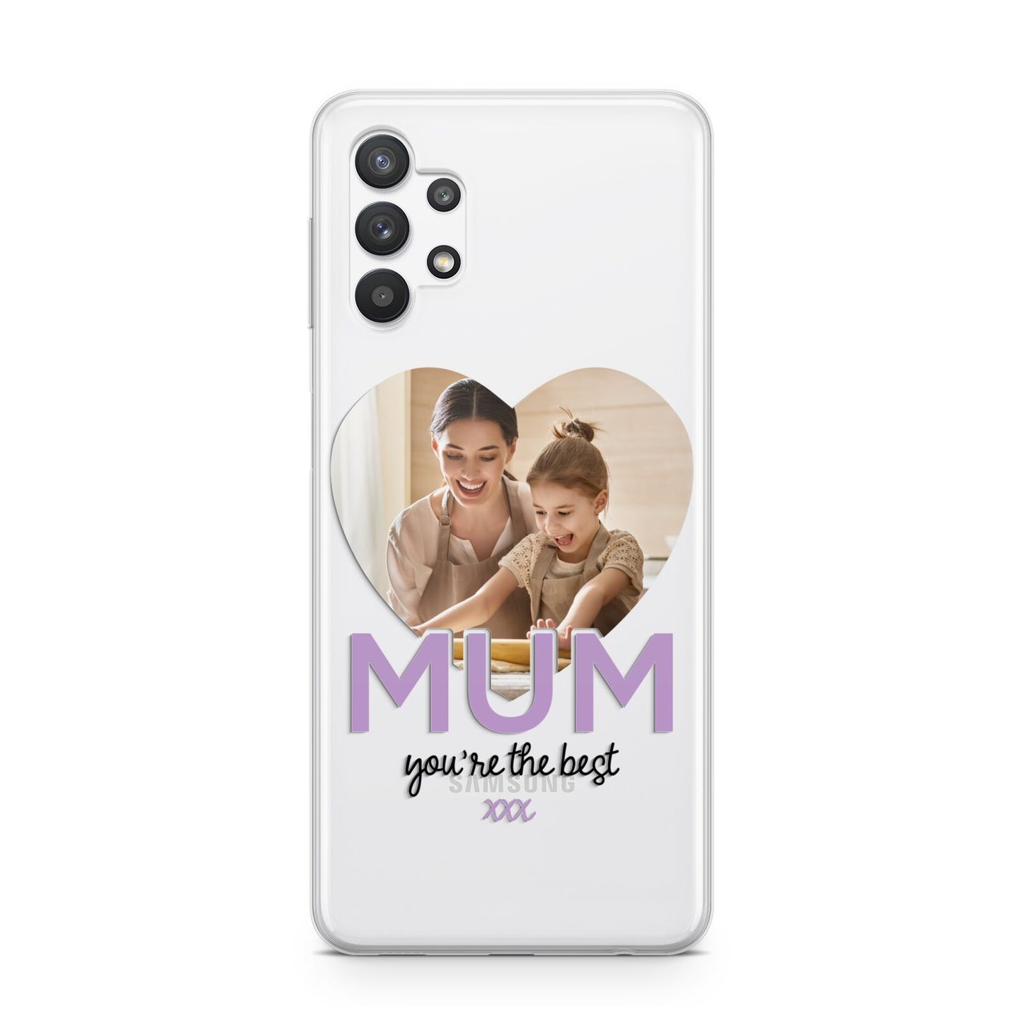 Mothers Day Heart Photo Samsung A32 5G Case