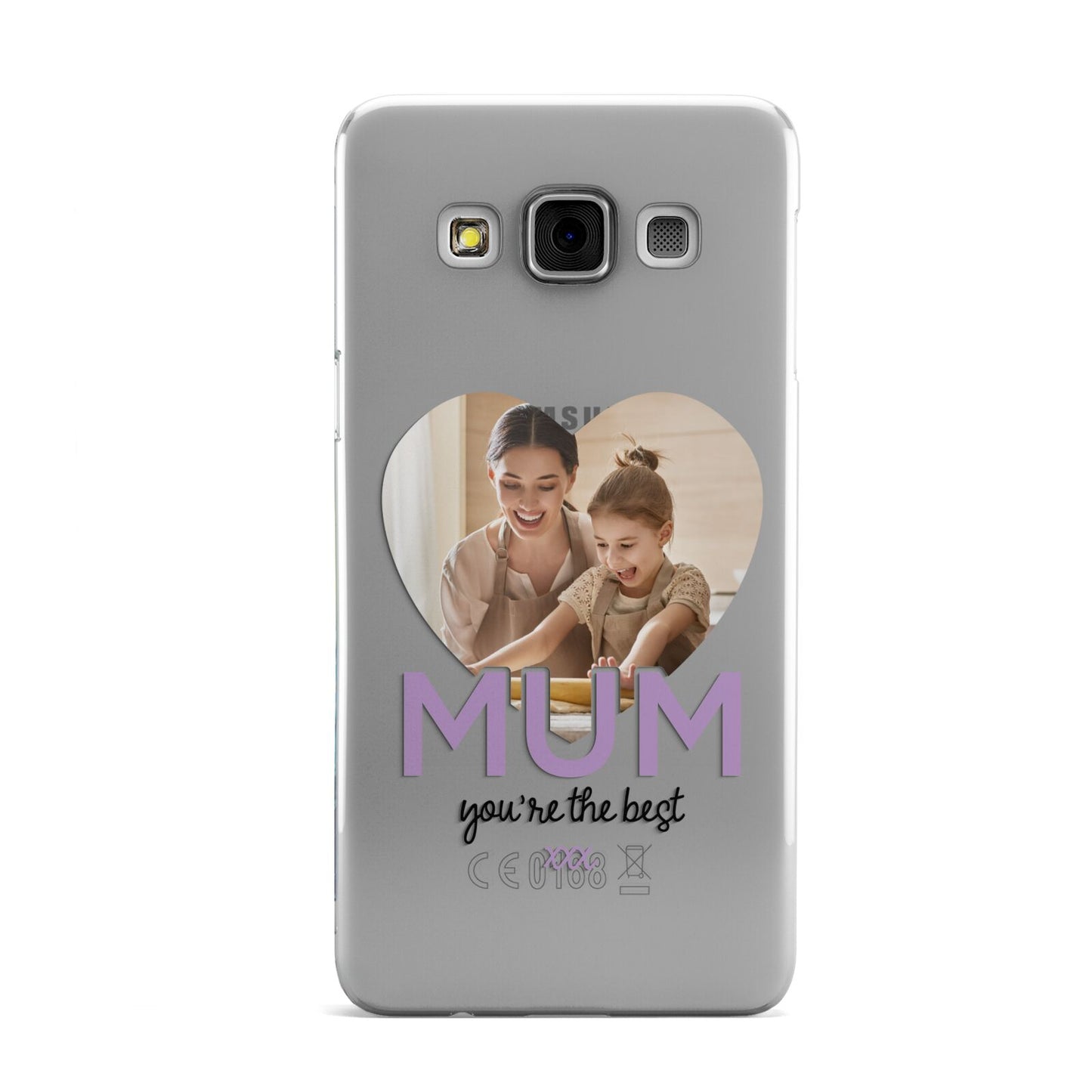 Mothers Day Heart Photo Samsung Galaxy A3 Case