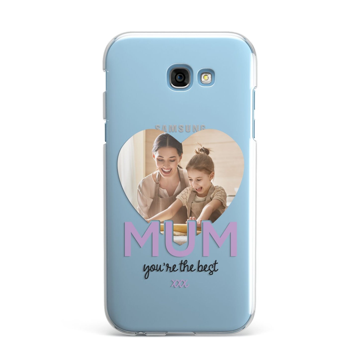 Mothers Day Heart Photo Samsung Galaxy A7 2017 Case