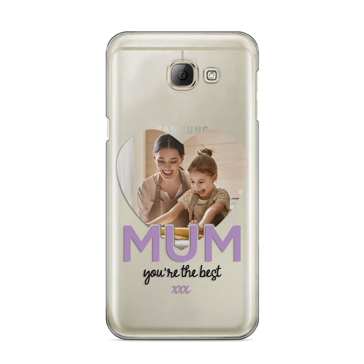 Mothers Day Heart Photo Samsung Galaxy A8 2016 Case