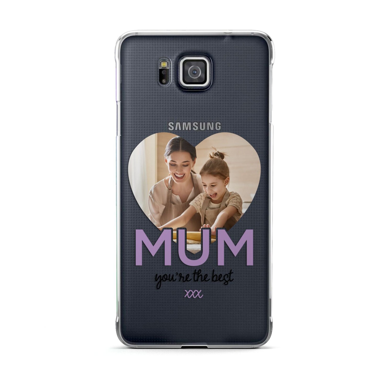 Mothers Day Heart Photo Samsung Galaxy Alpha Case