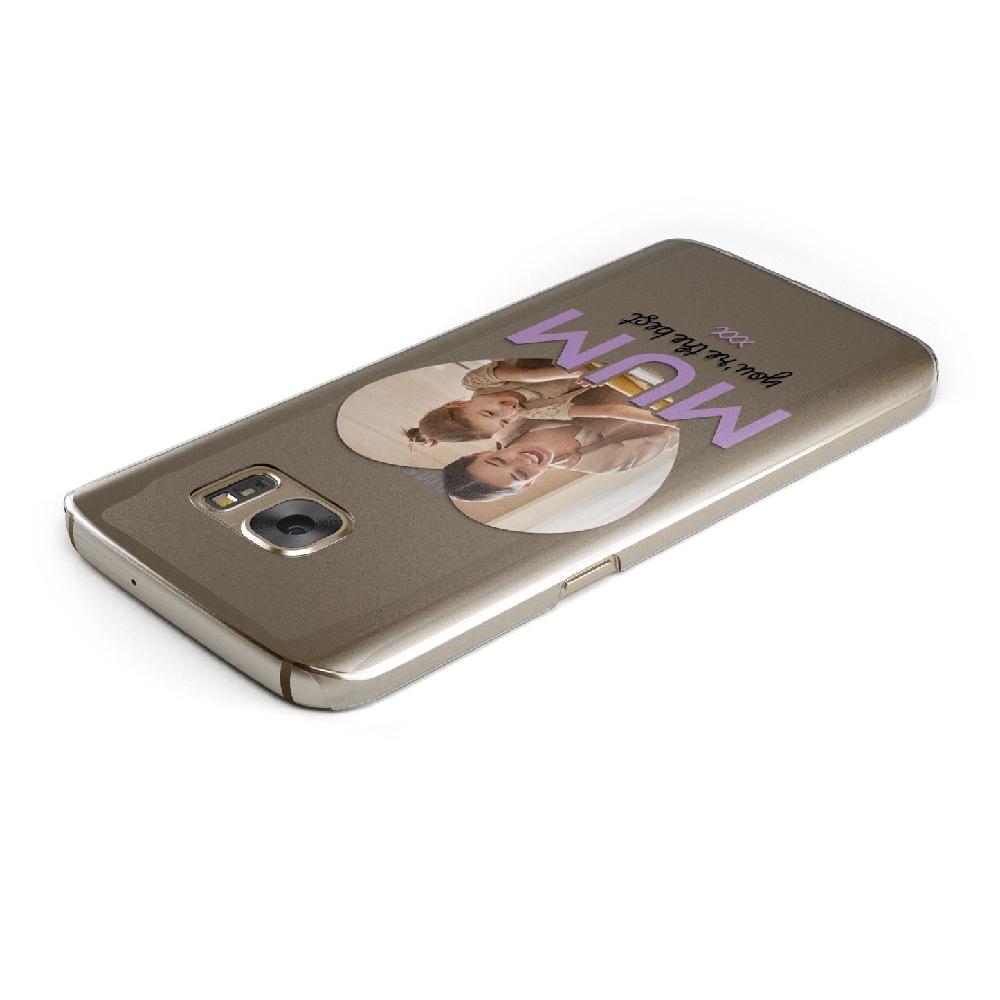 Mothers Day Heart Photo Samsung Galaxy Case Top Cutout