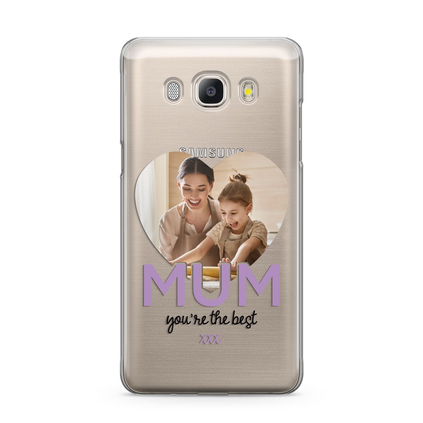 Mothers Day Heart Photo Samsung Galaxy J5 2016 Case