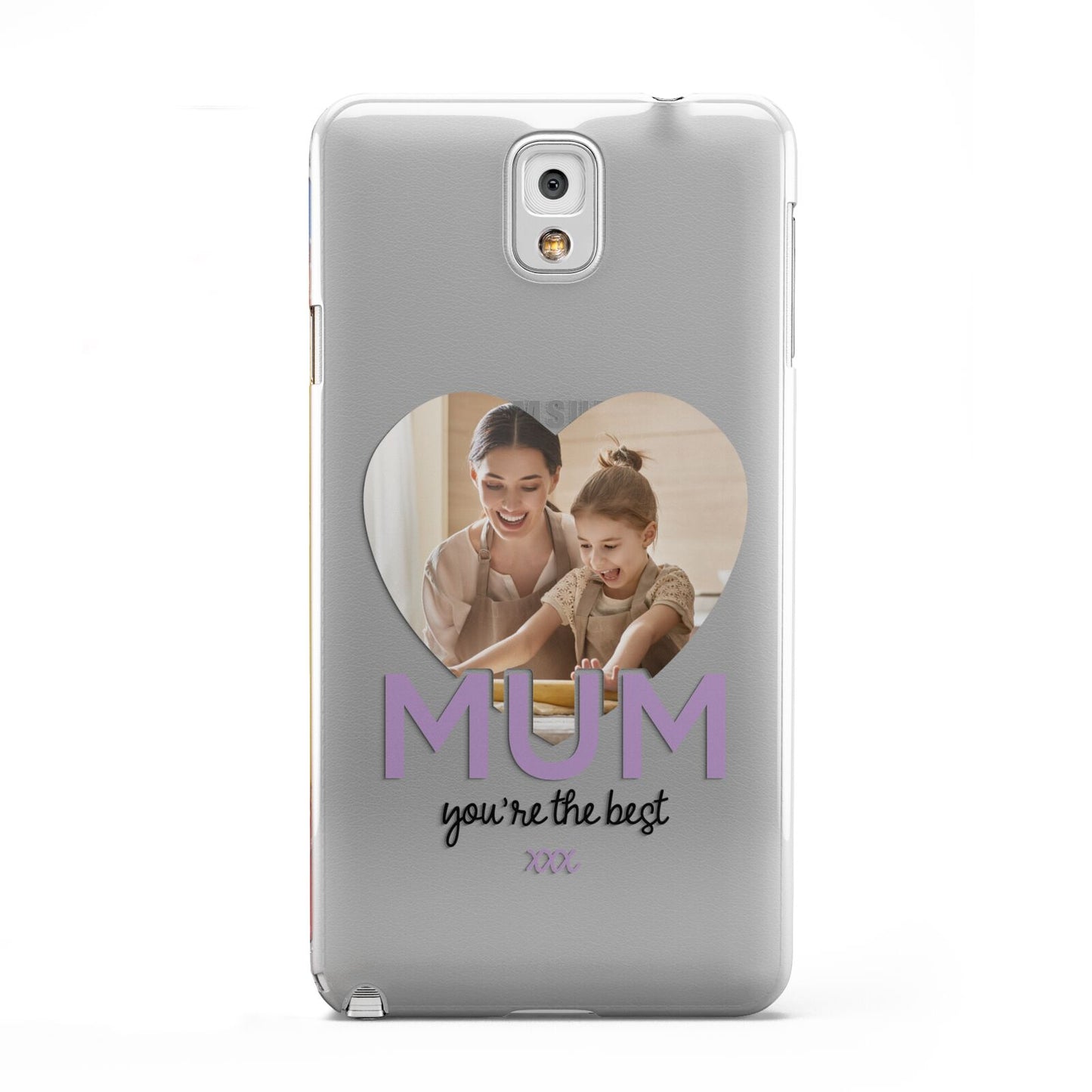 Mothers Day Heart Photo Samsung Galaxy Note 3 Case