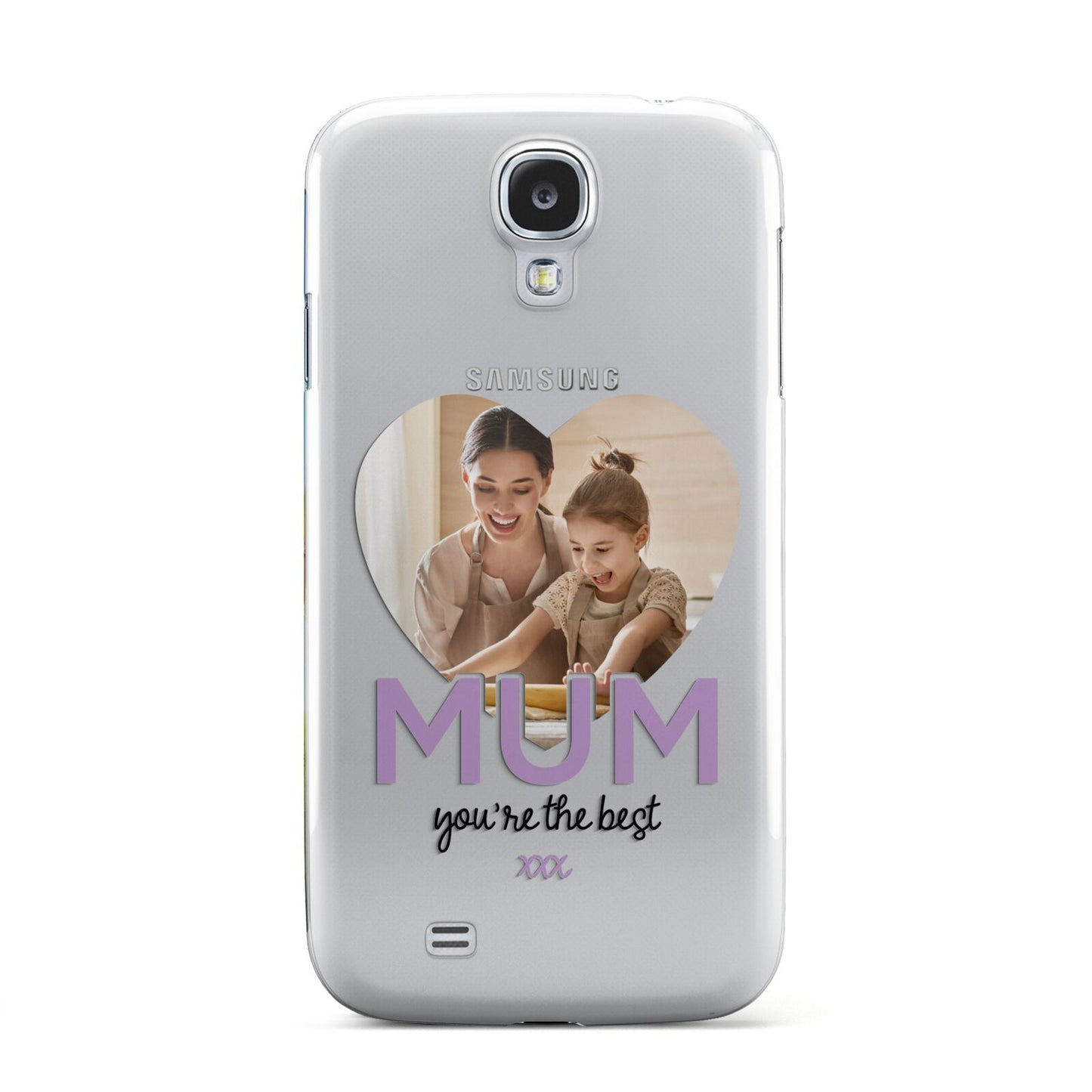 Mothers Day Heart Photo Samsung Galaxy S4 Case