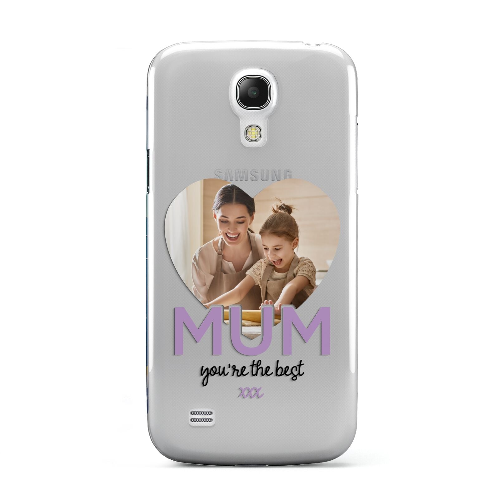 Mothers Day Heart Photo Samsung Galaxy S4 Mini Case