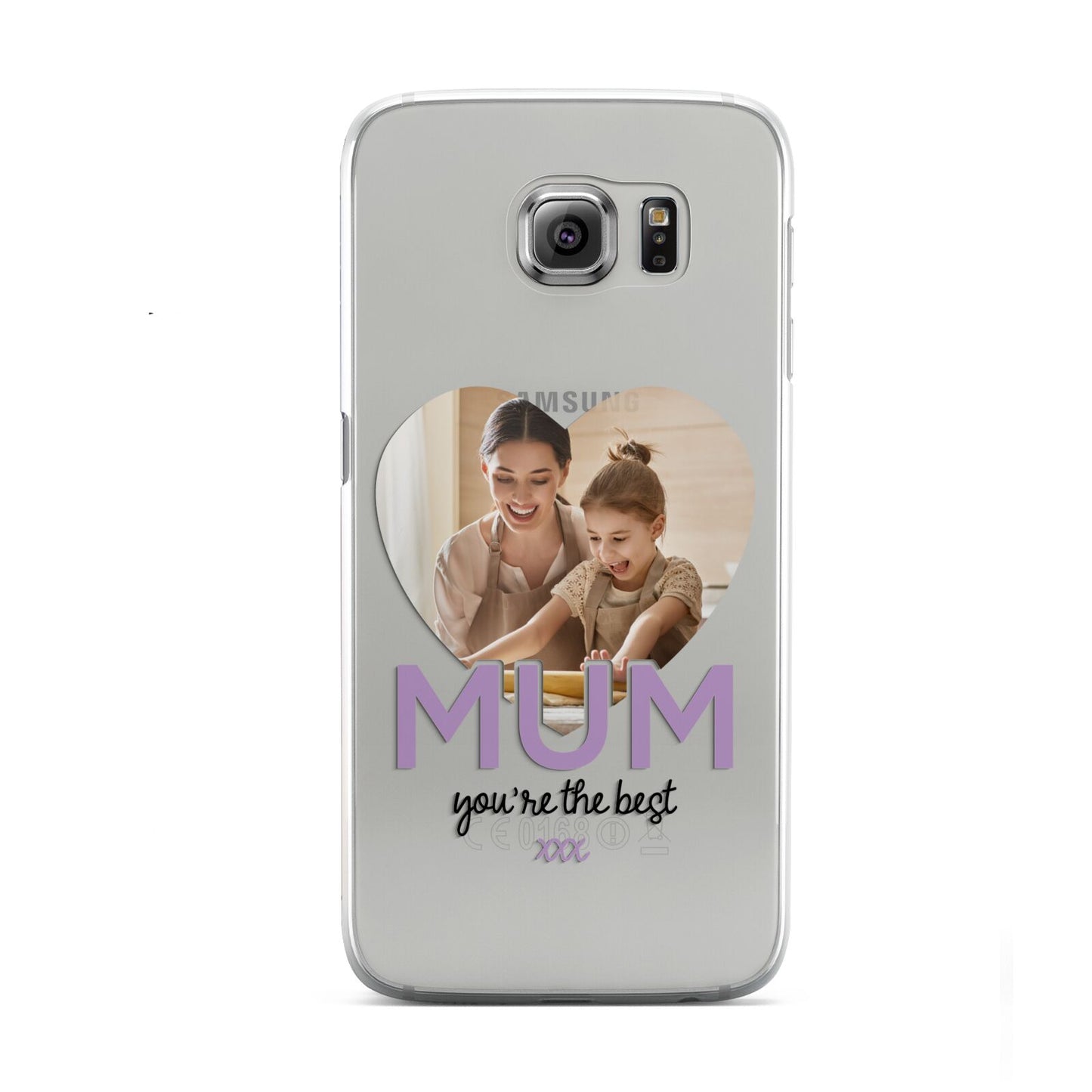 Mothers Day Heart Photo Samsung Galaxy S6 Case