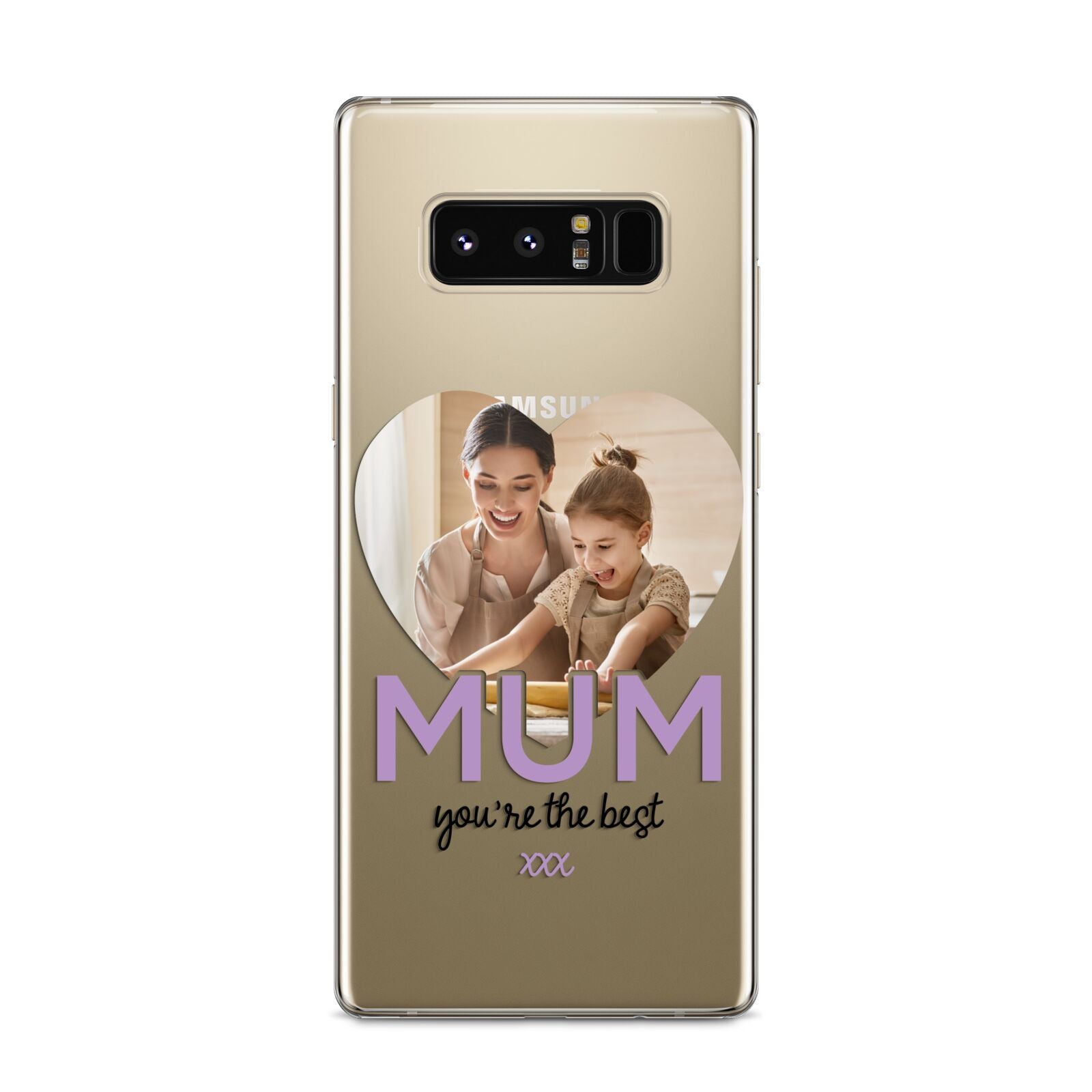 Mothers Day Heart Photo Samsung Galaxy S8 Case