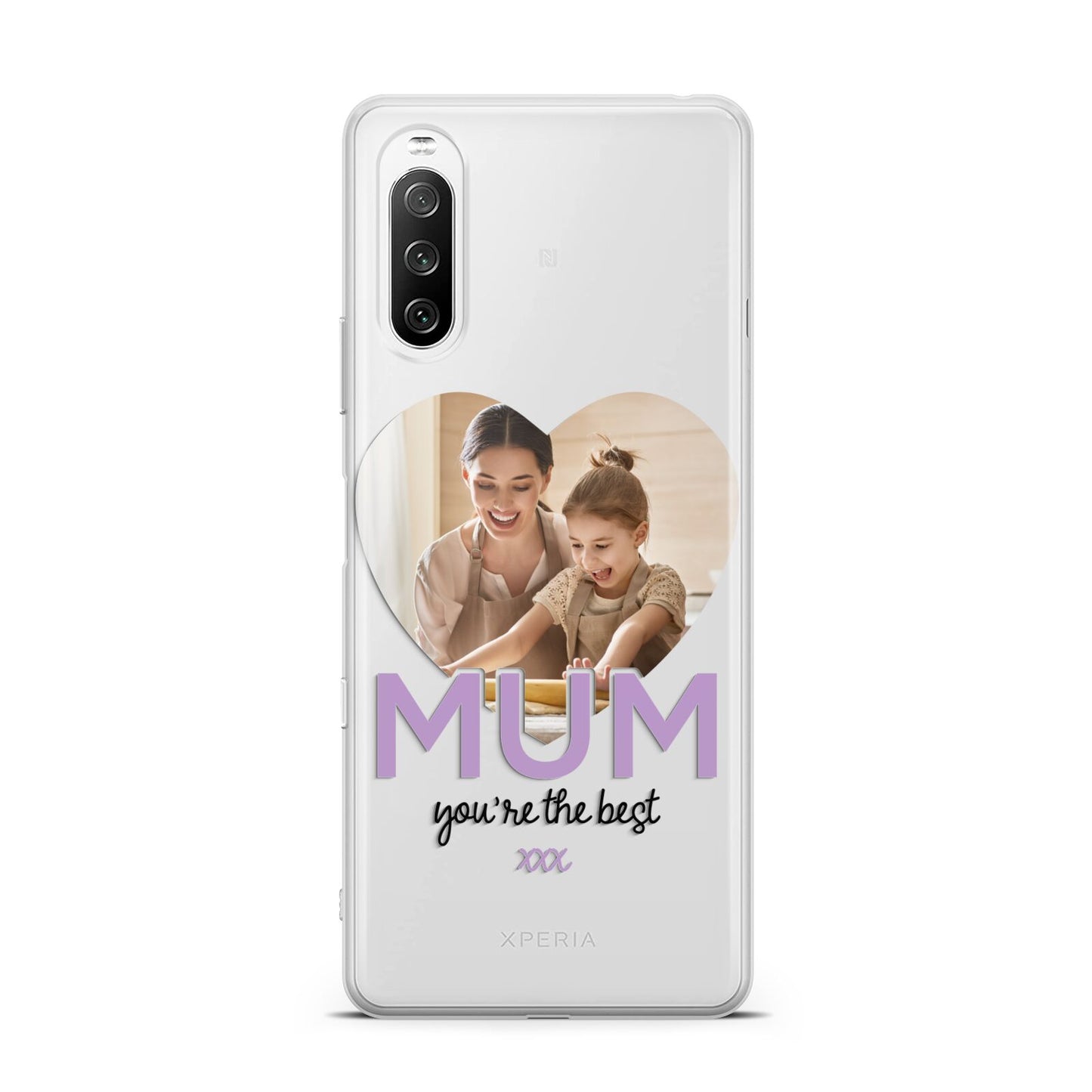 Mothers Day Heart Photo Sony Xperia 10 III Case