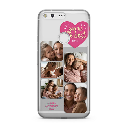 Mothers Day Multi Photo Strip Google Pixel Case