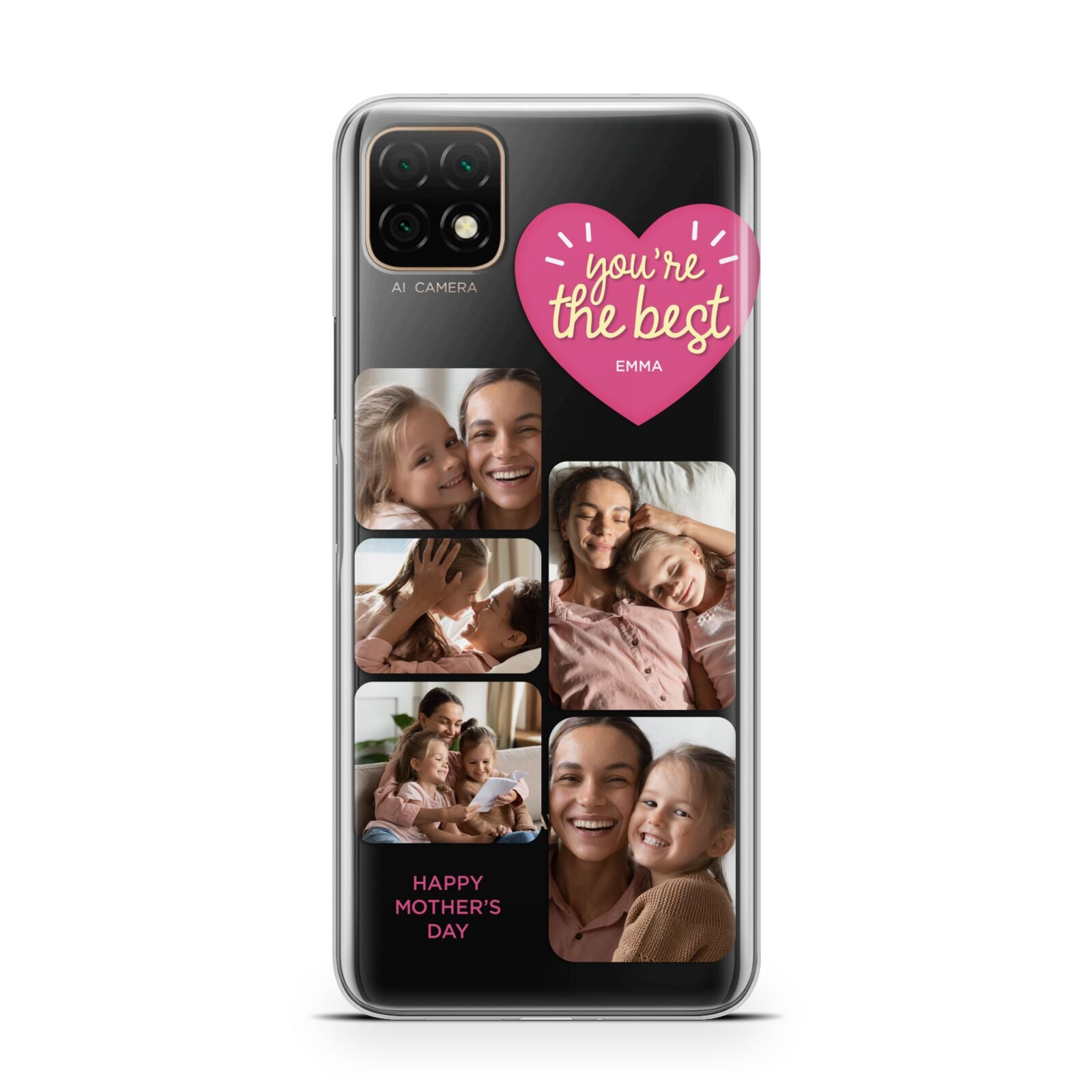 Mothers Day Multi Photo Strip Huawei Enjoy 20 Phone Case