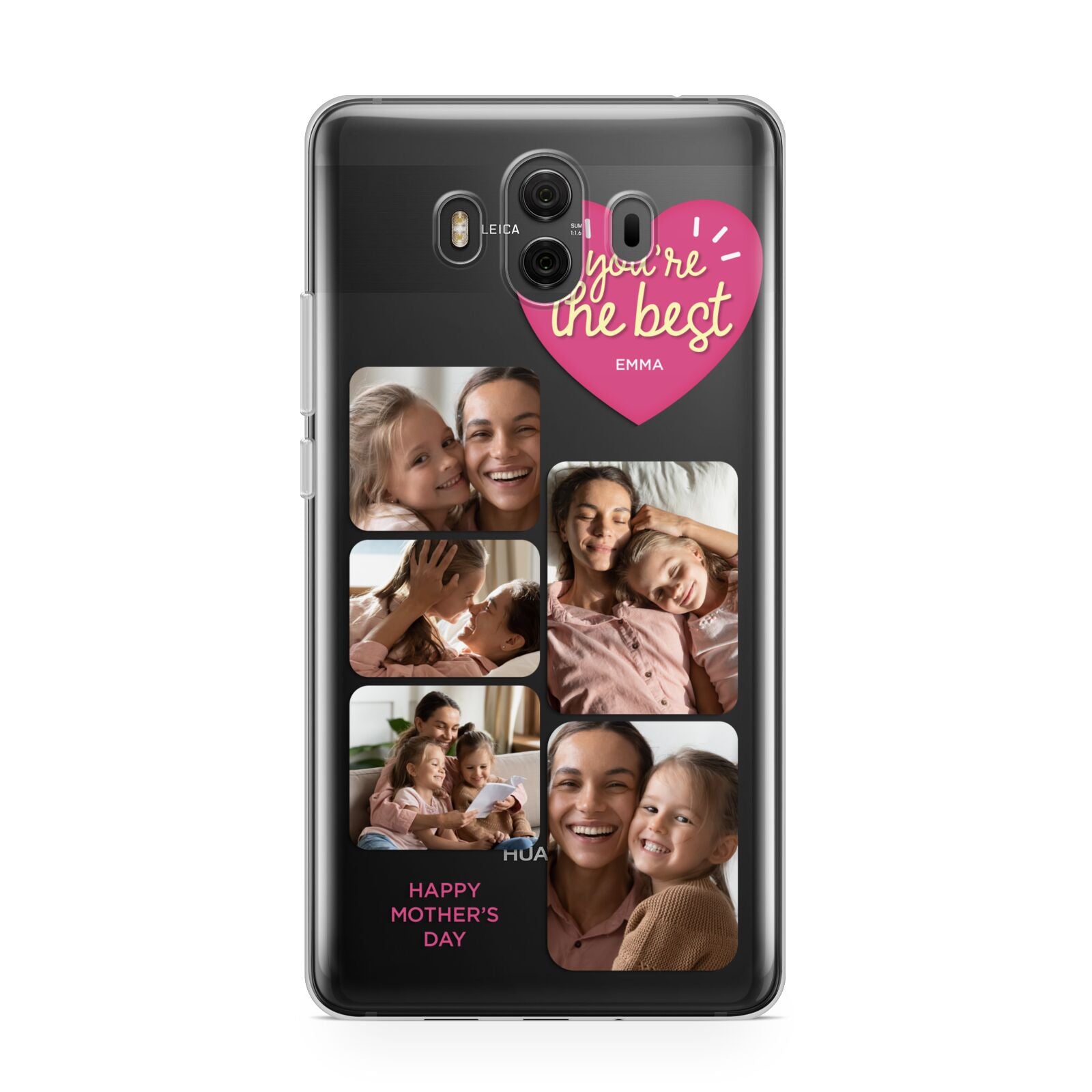 Mothers Day Multi Photo Strip Huawei Mate 10 Protective Phone Case