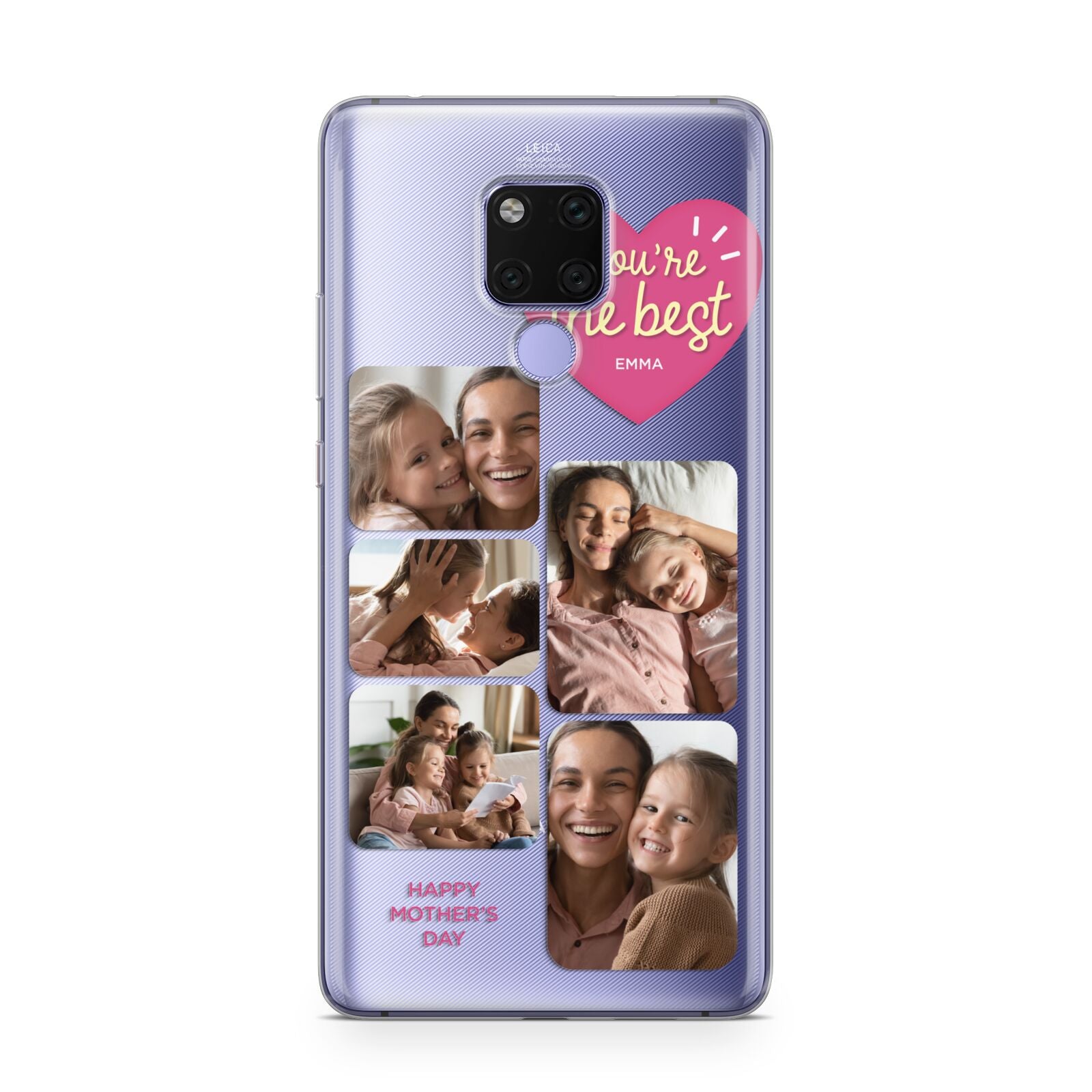 Mothers Day Multi Photo Strip Huawei Mate 20X Phone Case