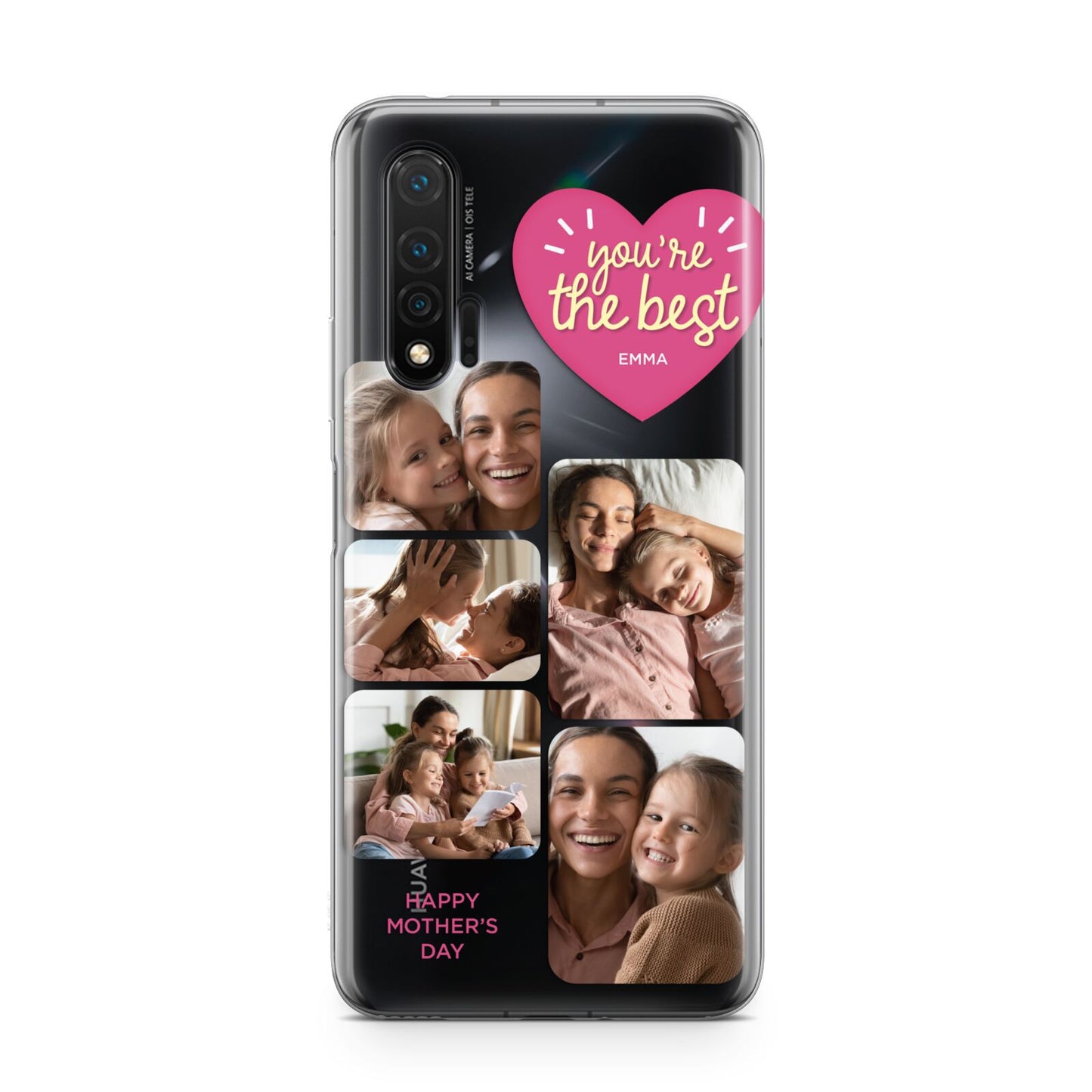 Mothers Day Multi Photo Strip Huawei Nova 6 Phone Case