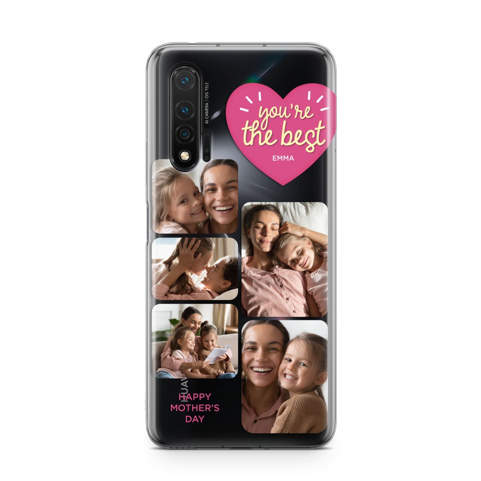 Mothers Day Multi Photo Strip Huawei Nova 6 Phone Case