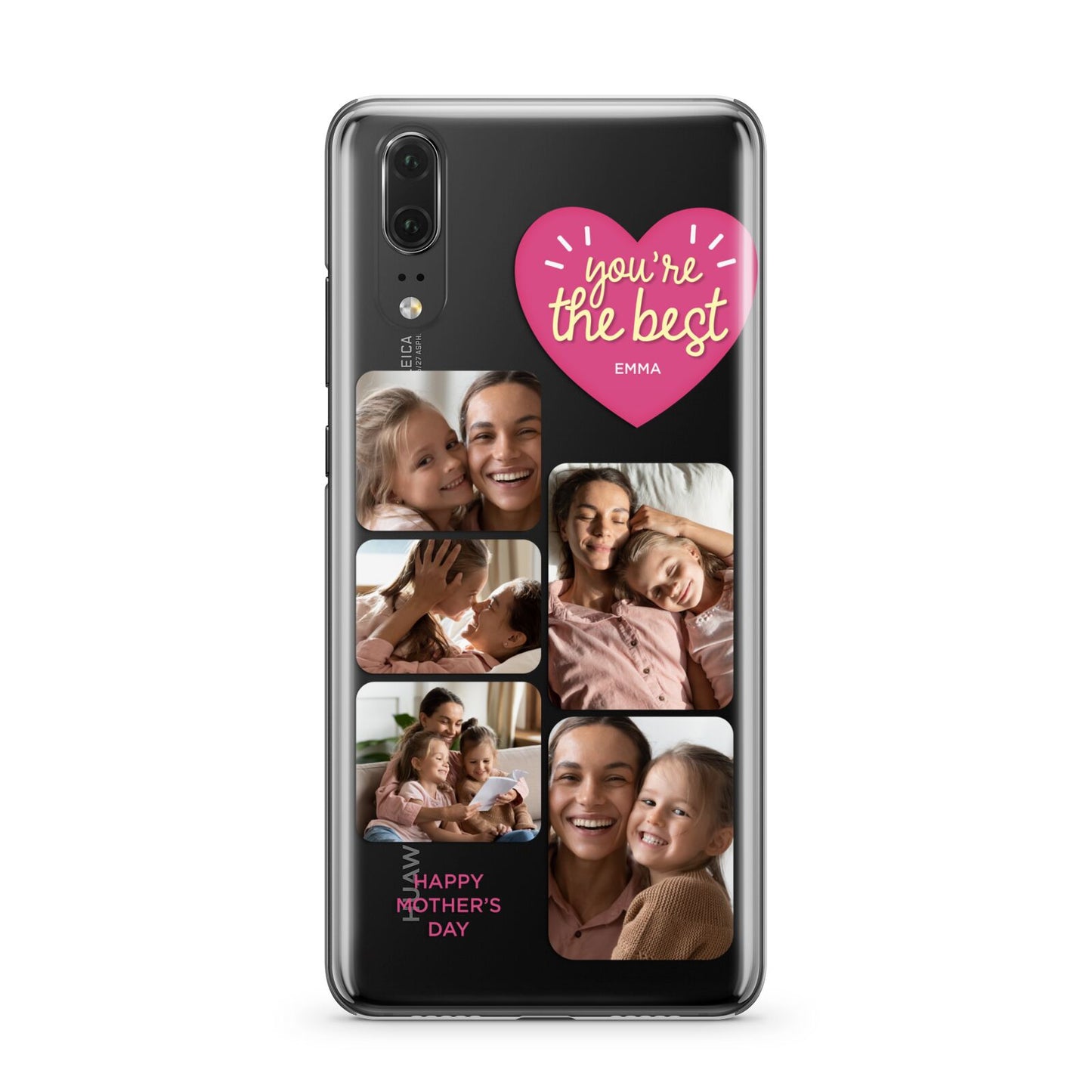 Mothers Day Multi Photo Strip Huawei P20 Phone Case