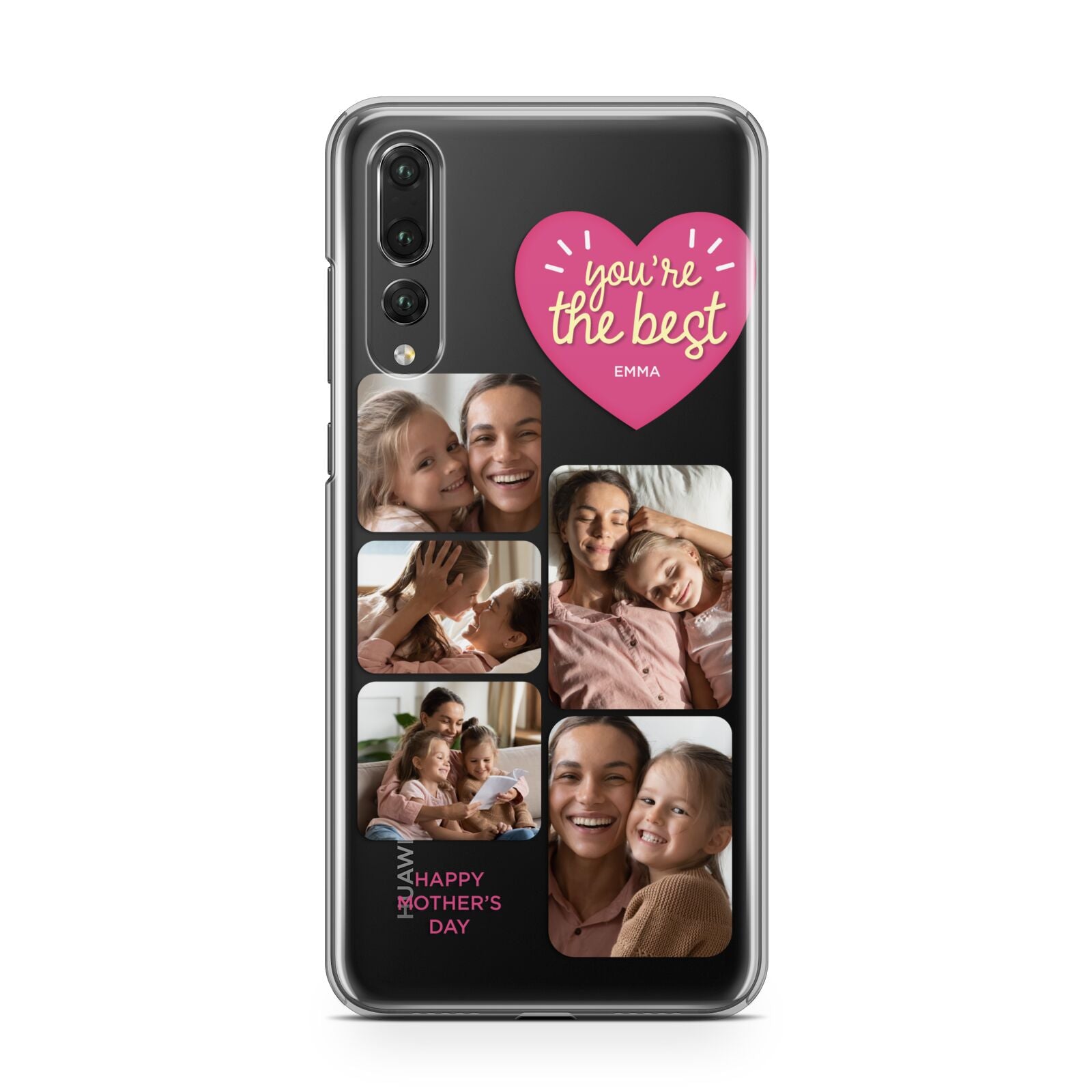 Mothers Day Multi Photo Strip Huawei P20 Pro Phone Case