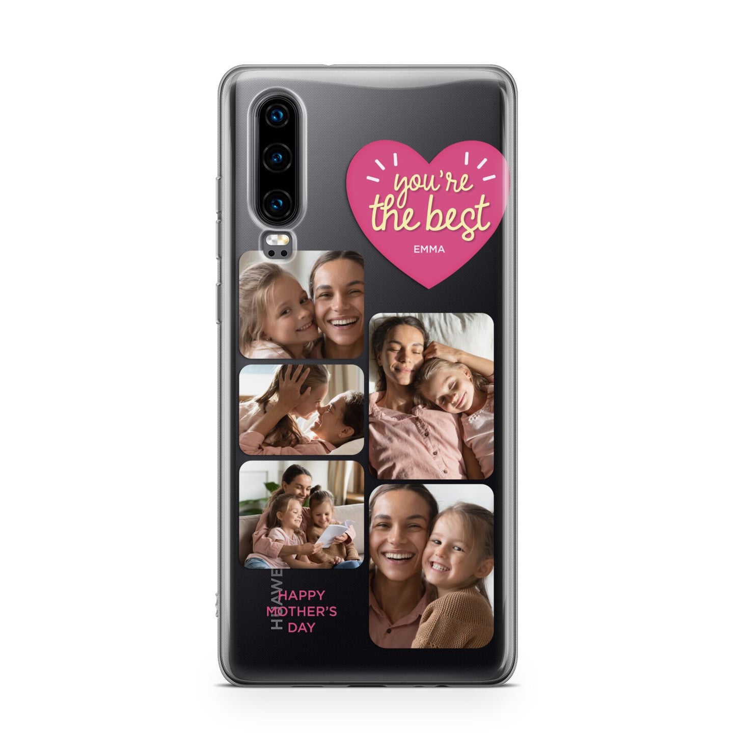 Mothers Day Multi Photo Strip Huawei P30 Phone Case