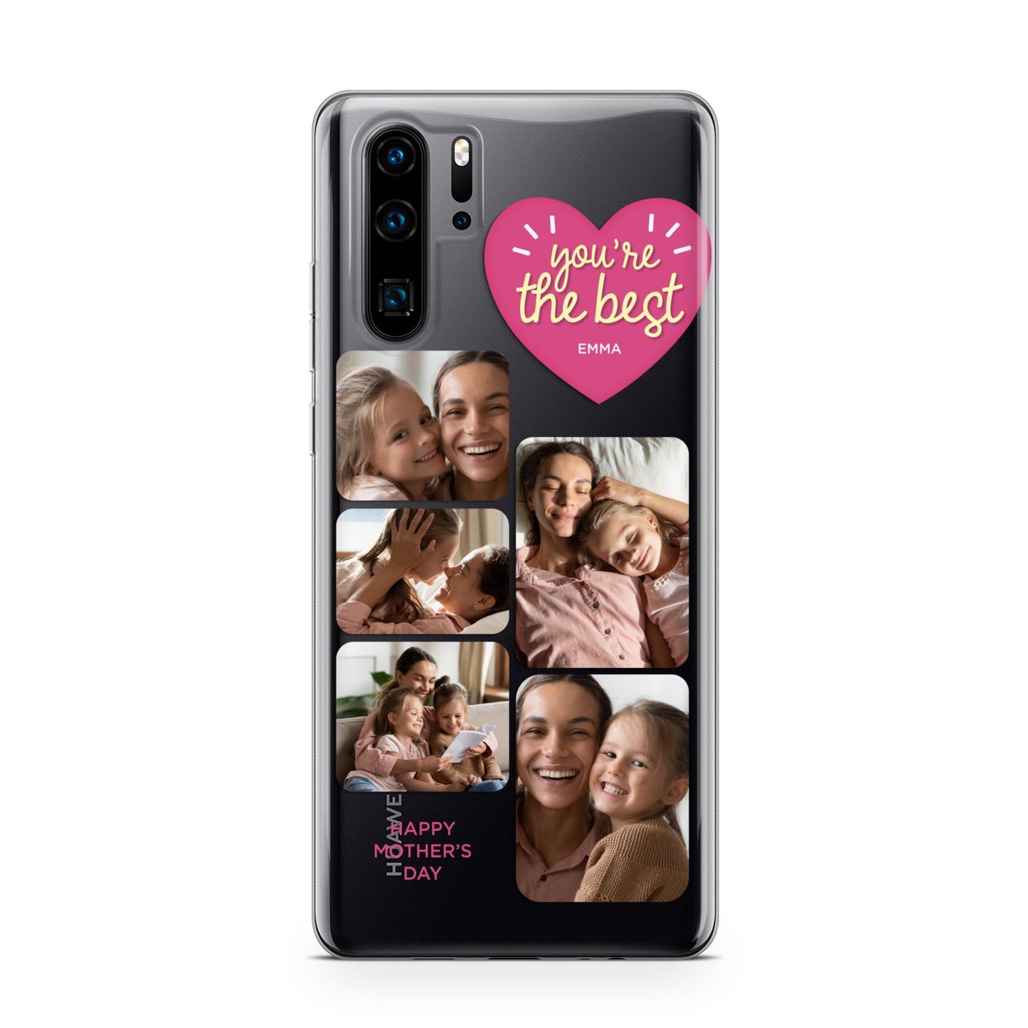 Mothers Day Multi Photo Strip Huawei P30 Pro Phone Case