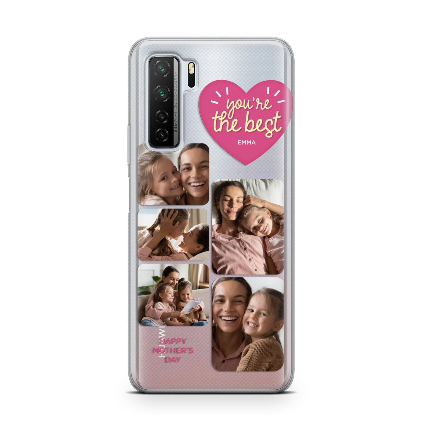 Mothers Day Multi Photo Strip Huawei P40 Lite 5G Phone Case