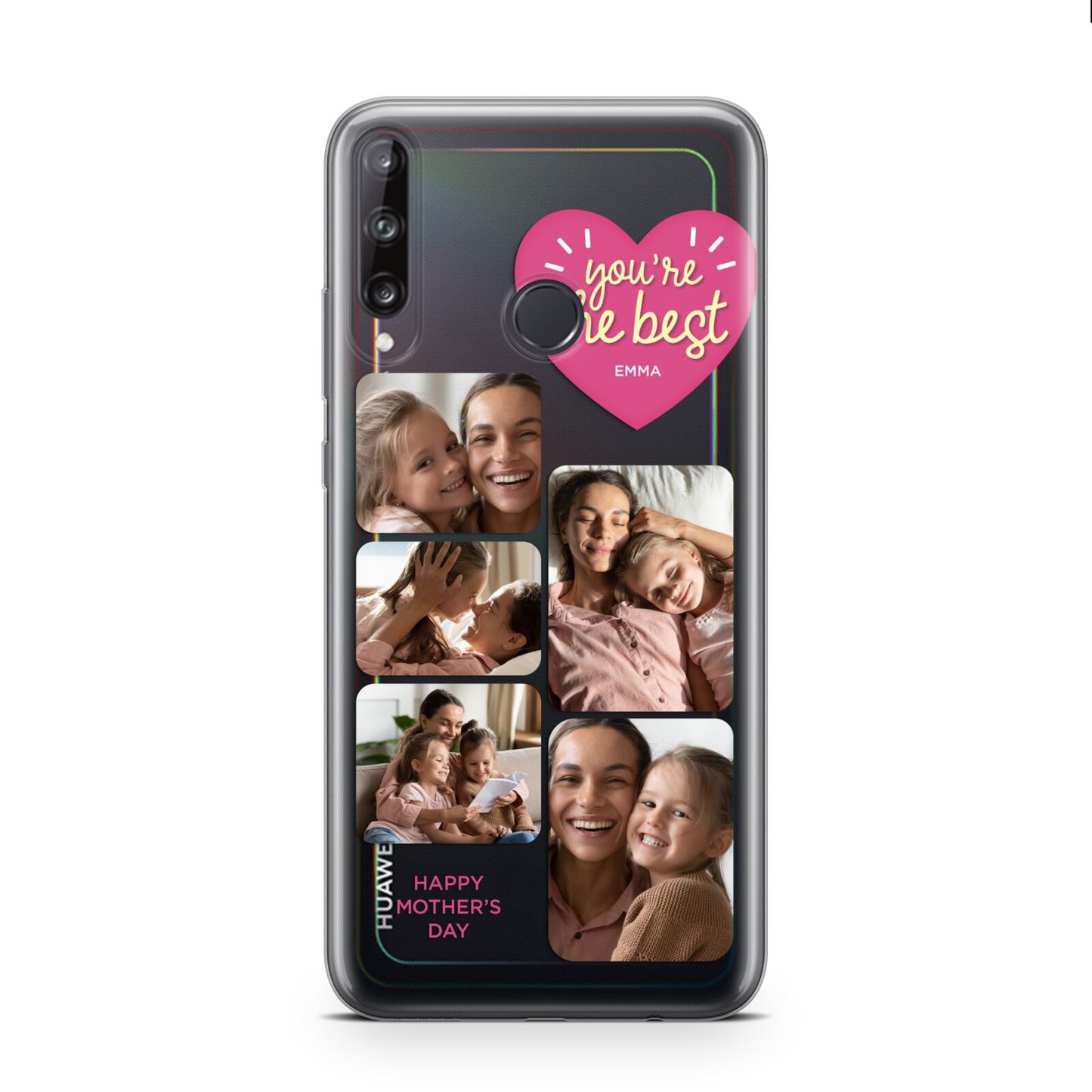 Mothers Day Multi Photo Strip Huawei P40 Lite E Phone Case