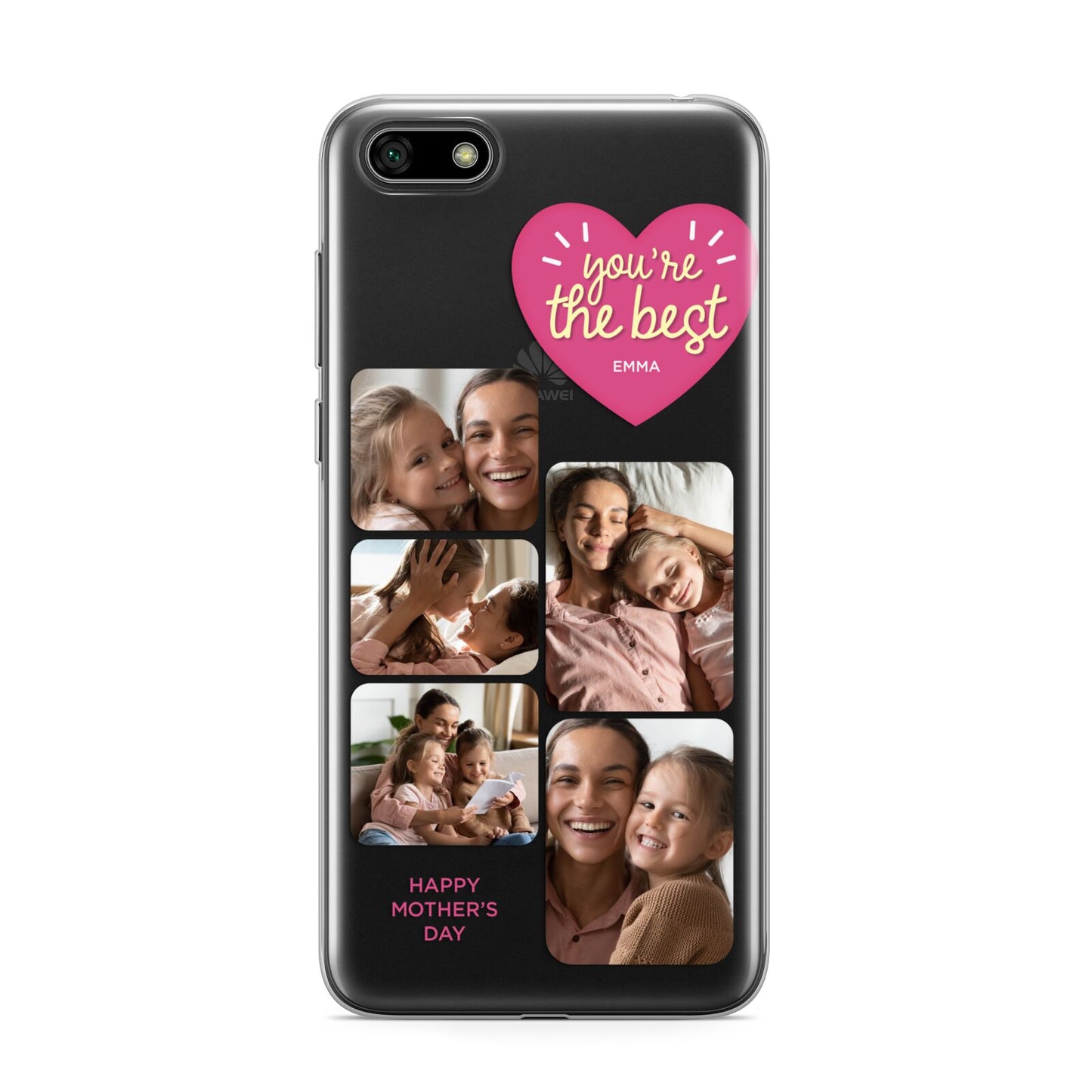 Mothers Day Multi Photo Strip Huawei Y5 Prime 2018 Phone Case