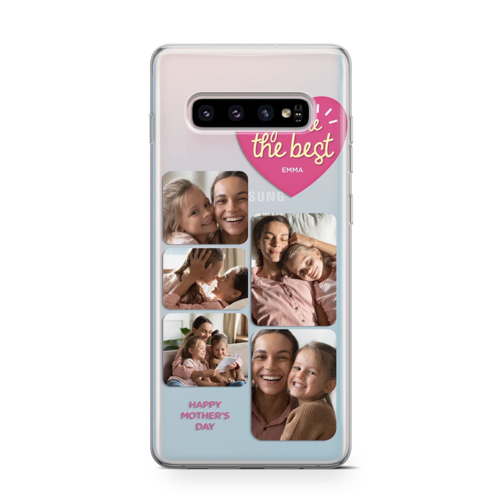 Mothers Day Multi Photo Strip Protective Samsung Galaxy Case