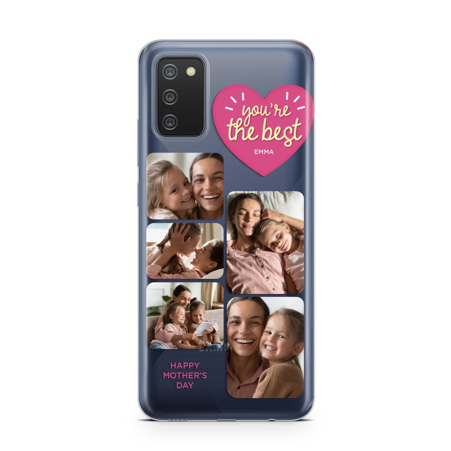 Mothers Day Multi Photo Strip Samsung A02s Case