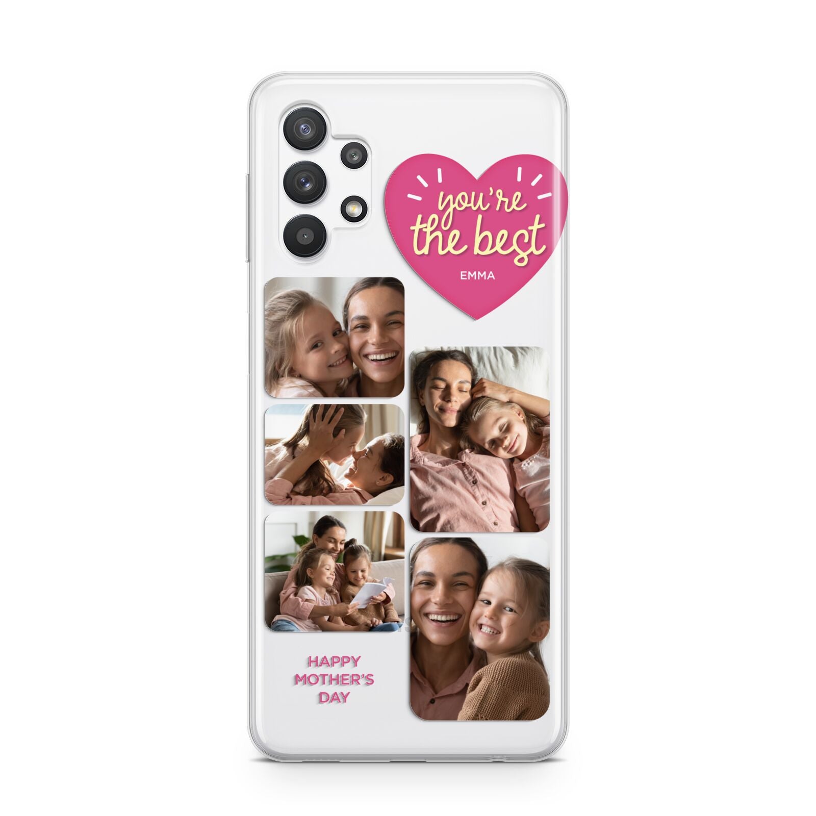 Mothers Day Multi Photo Strip Samsung A32 5G Case