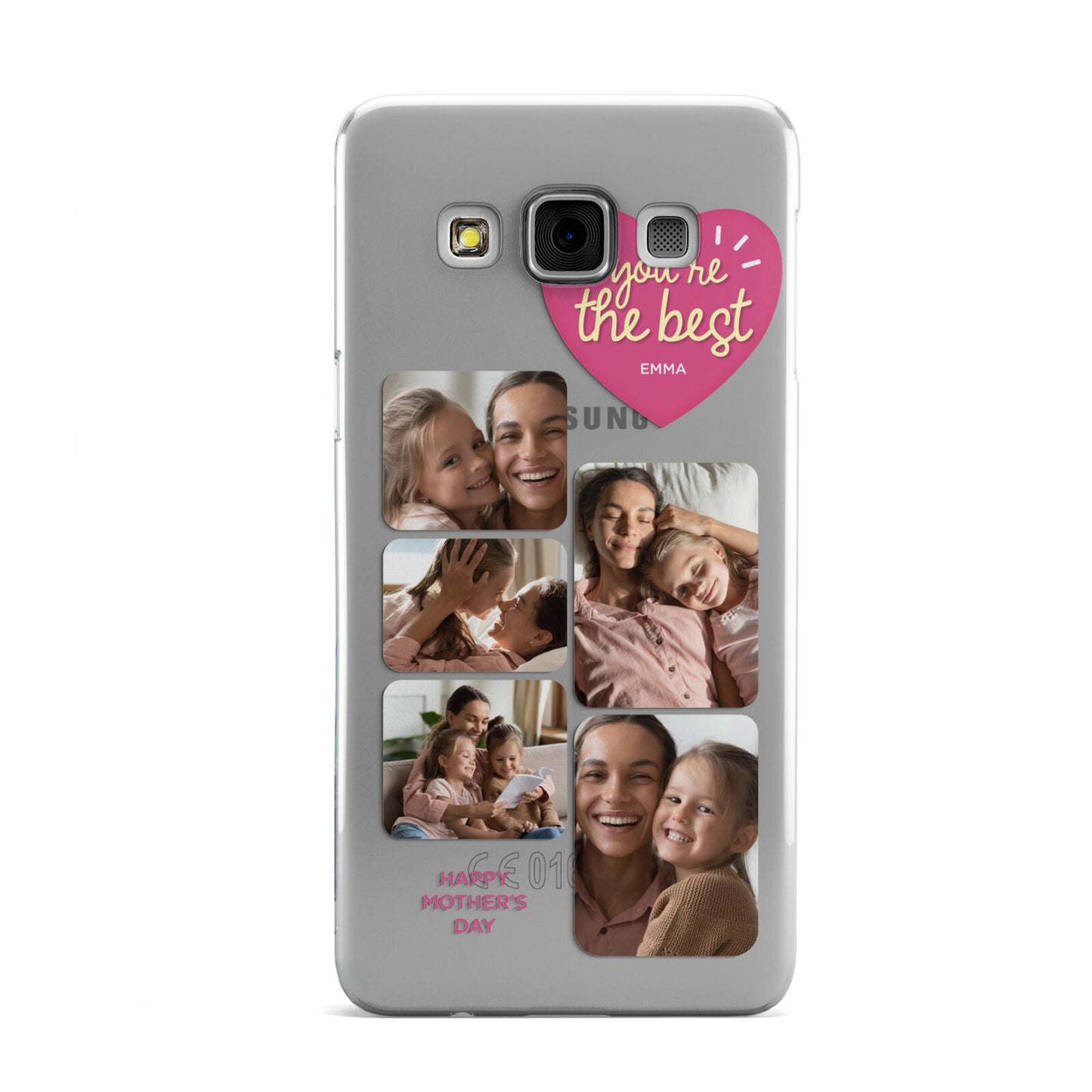 Mothers Day Multi Photo Strip Samsung Galaxy A3 Case