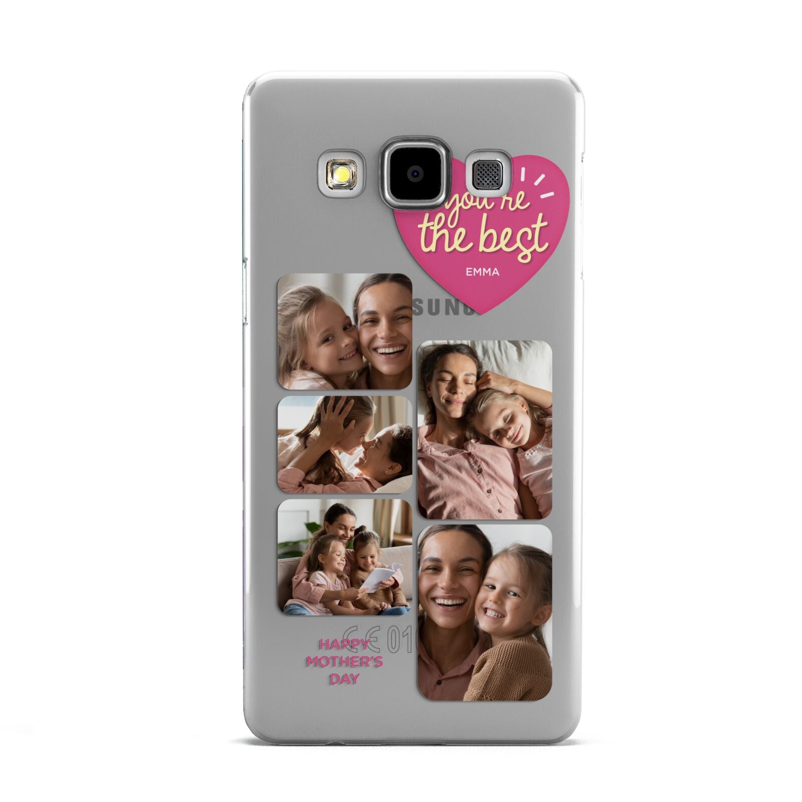 Mothers Day Multi Photo Strip Samsung Galaxy A5 Case