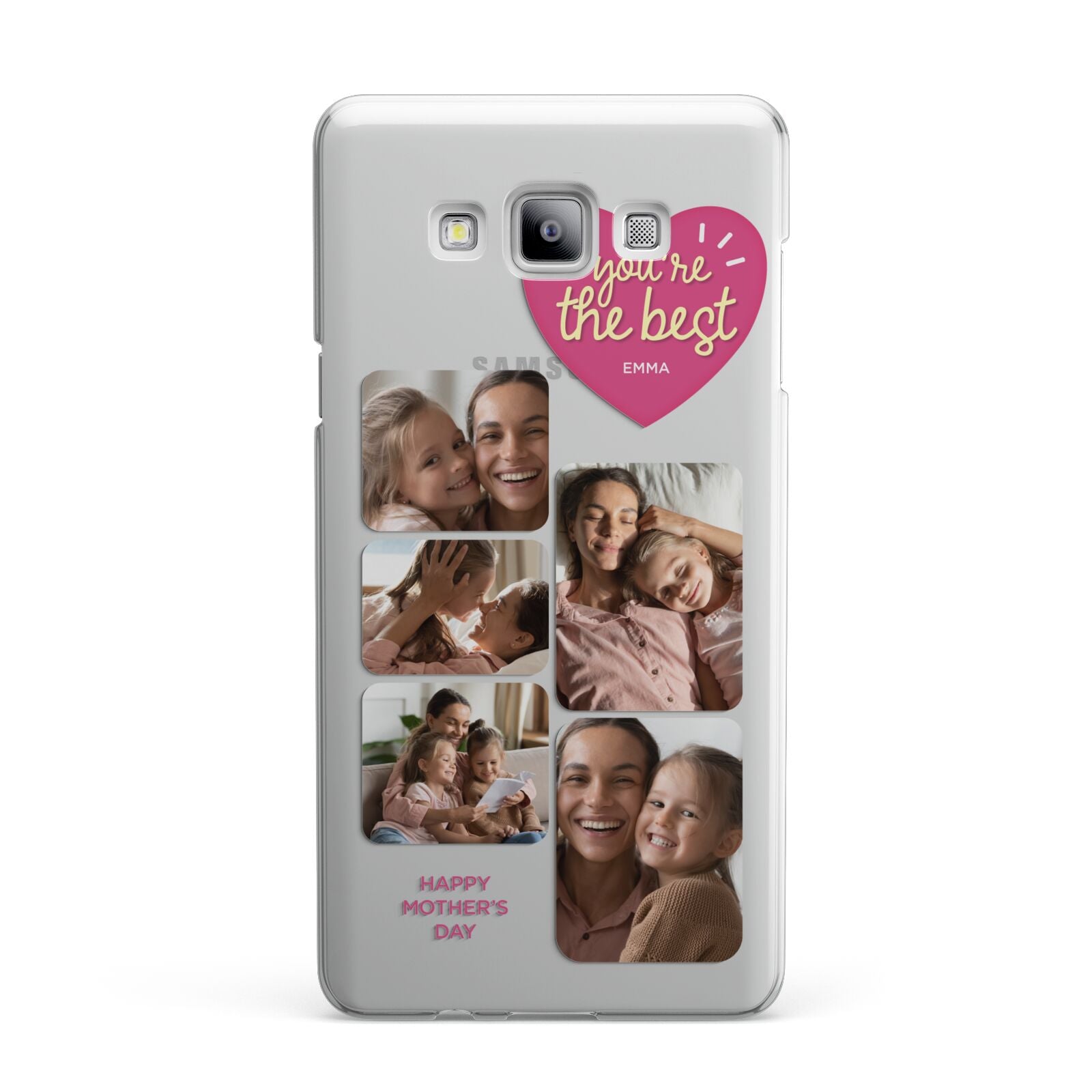 Mothers Day Multi Photo Strip Samsung Galaxy A7 2015 Case