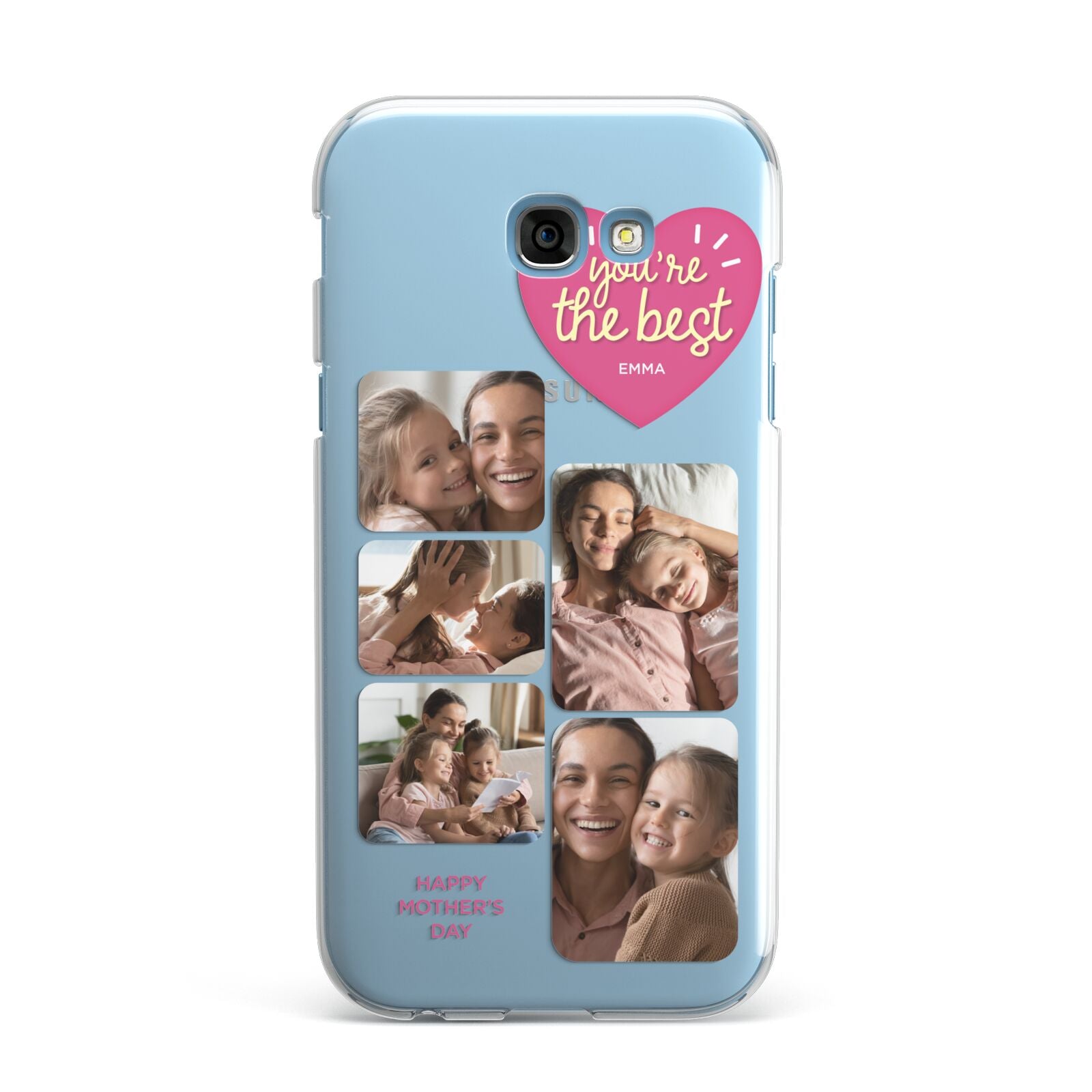 Mothers Day Multi Photo Strip Samsung Galaxy A7 2017 Case