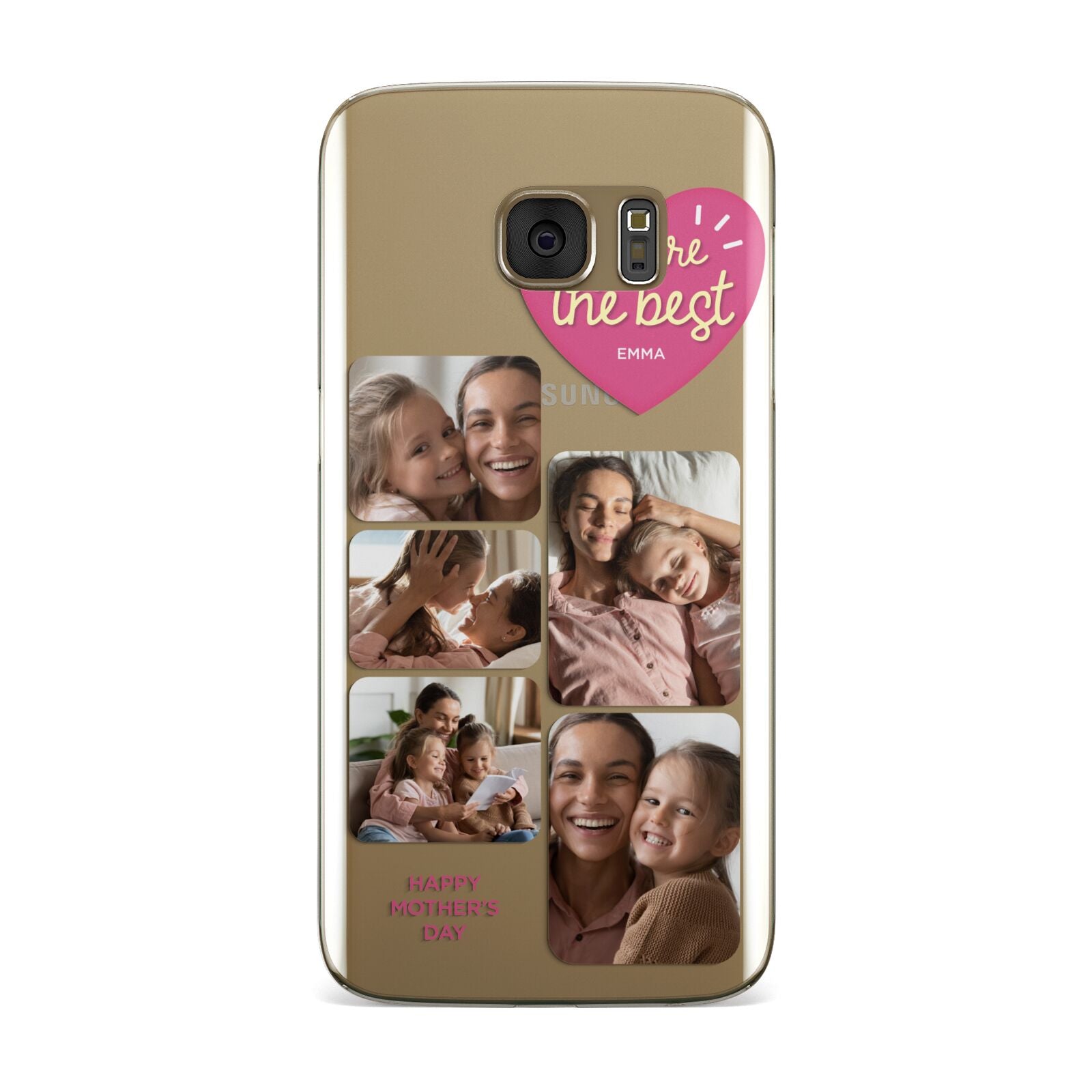 Mothers Day Multi Photo Strip Samsung Galaxy Case