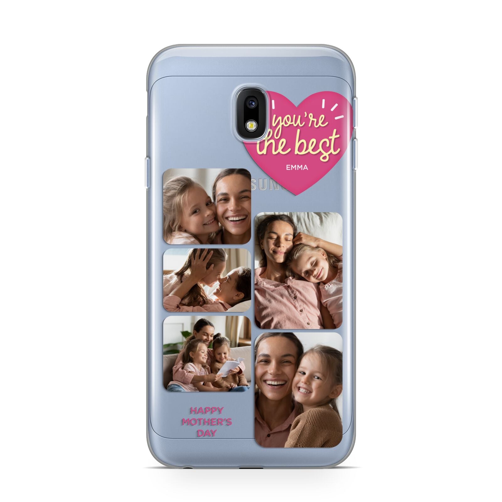 Mothers Day Multi Photo Strip Samsung Galaxy J3 2017 Case