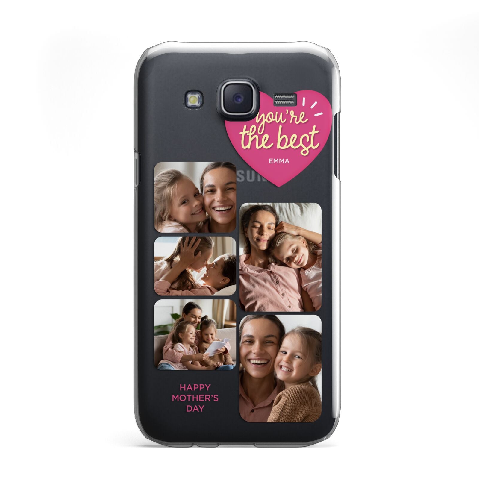 Mothers Day Multi Photo Strip Samsung Galaxy J5 Case