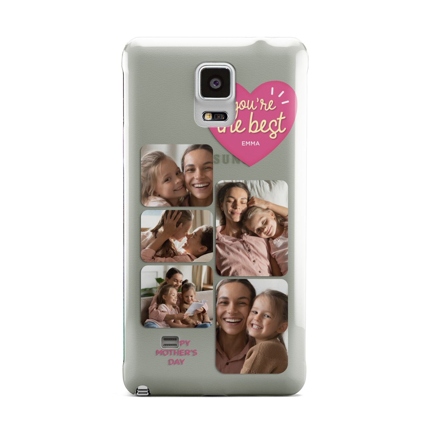 Mothers Day Multi Photo Strip Samsung Galaxy Note 4 Case