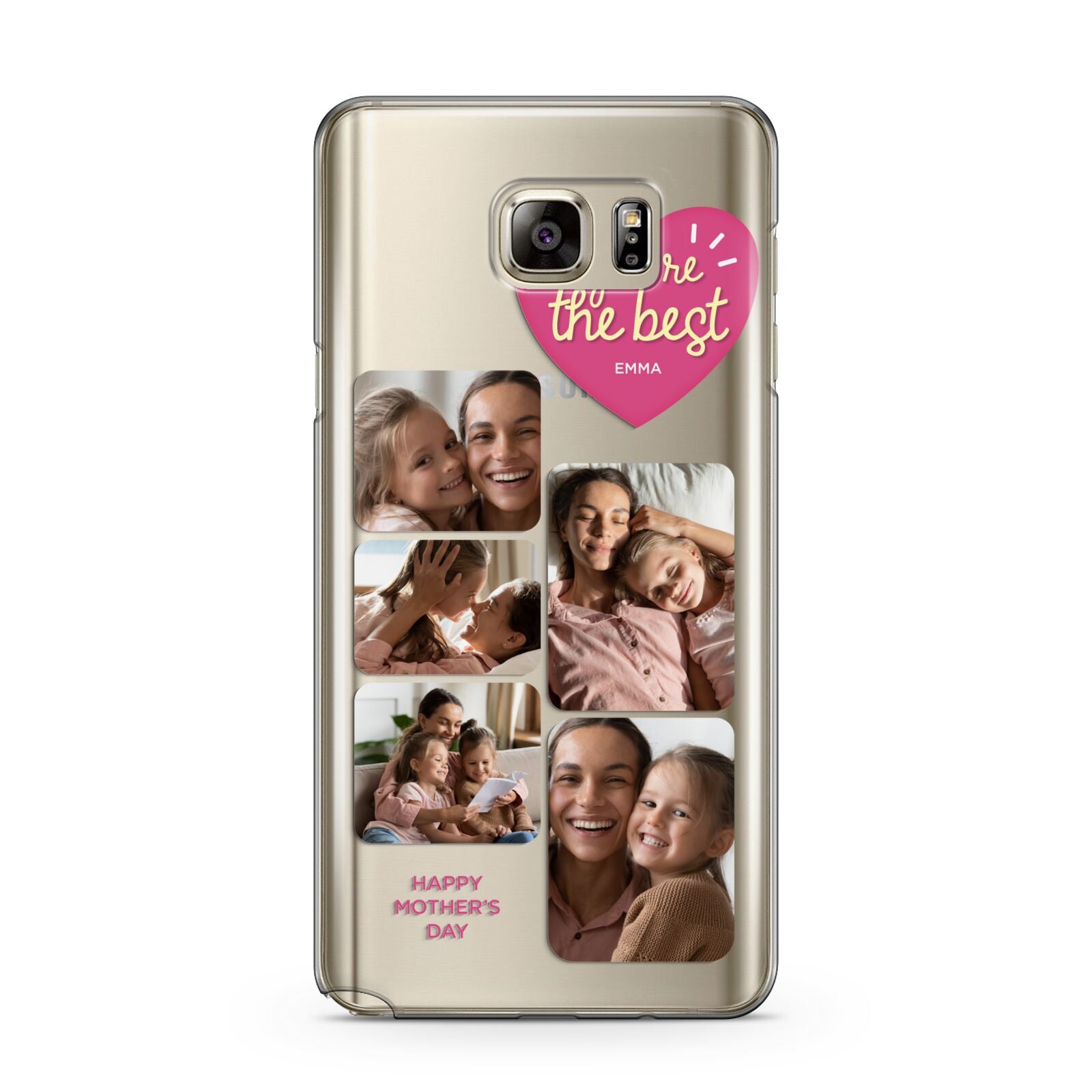 Mothers Day Multi Photo Strip Samsung Galaxy Note 5 Case