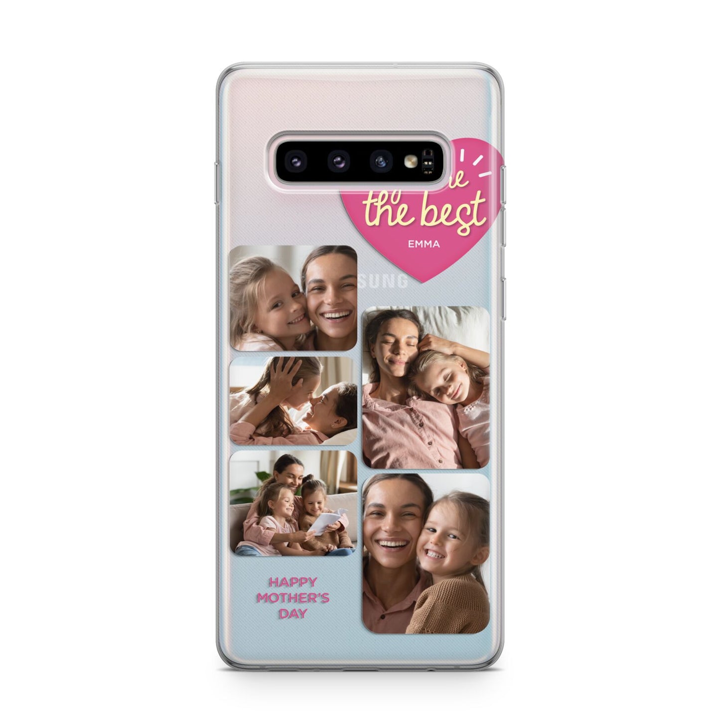 Mothers Day Multi Photo Strip Samsung Galaxy S10 Plus Case