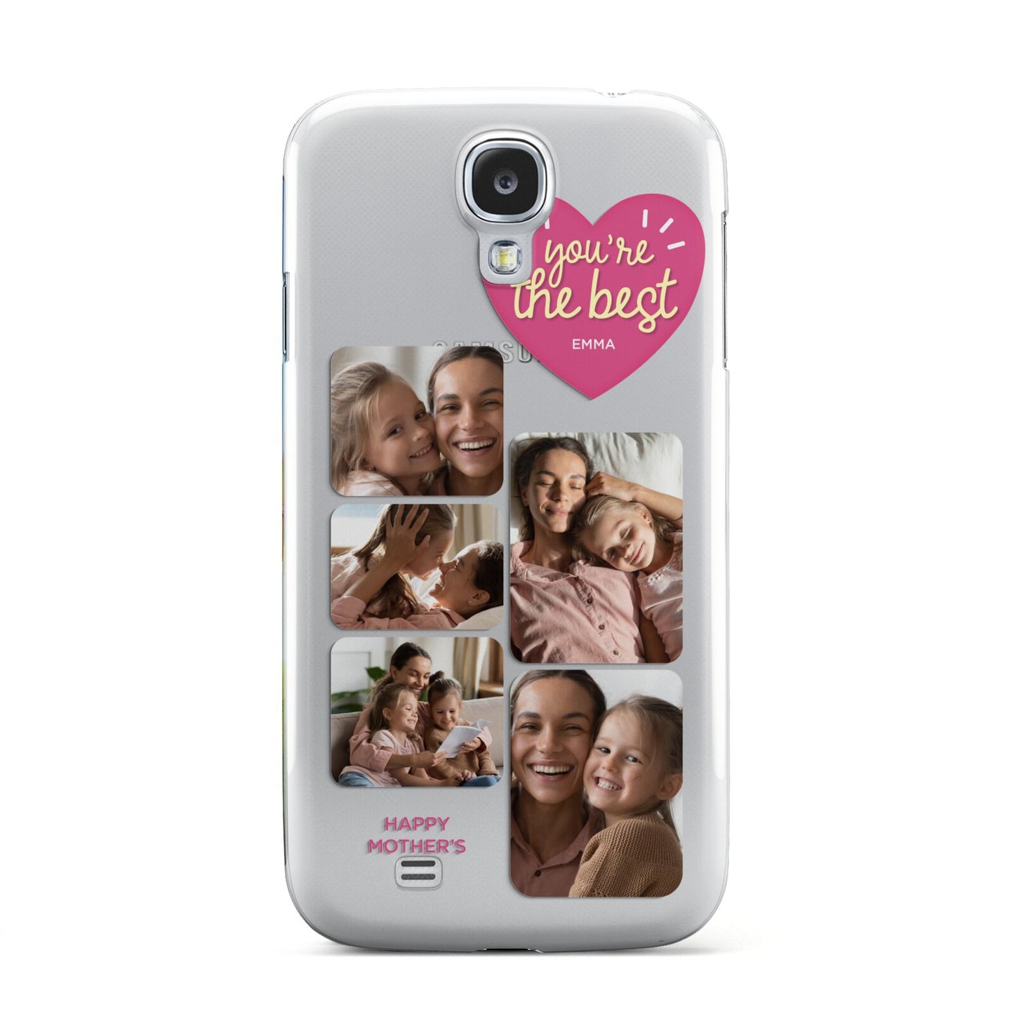 Mothers Day Multi Photo Strip Samsung Galaxy S4 Case