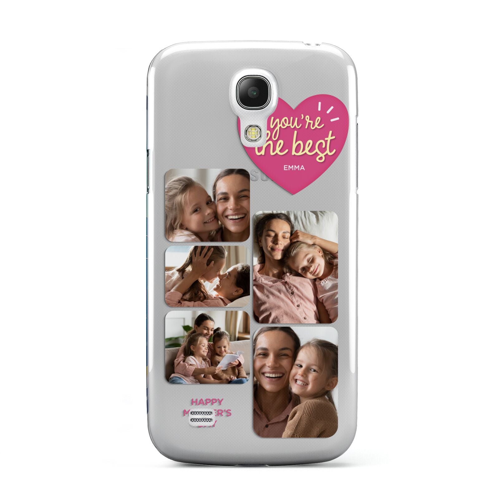 Mothers Day Multi Photo Strip Samsung Galaxy S4 Mini Case